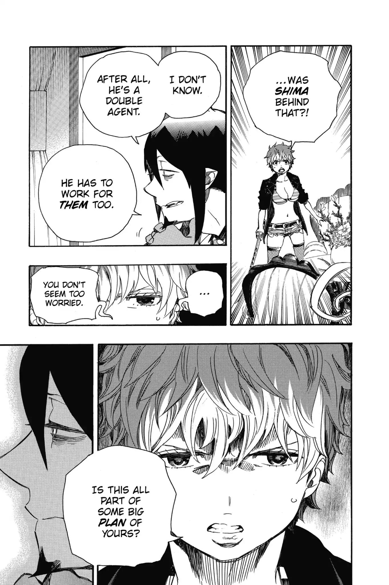 Ao no Exorcist Chapter 81 page 7 - Chapter 81: Rhizome