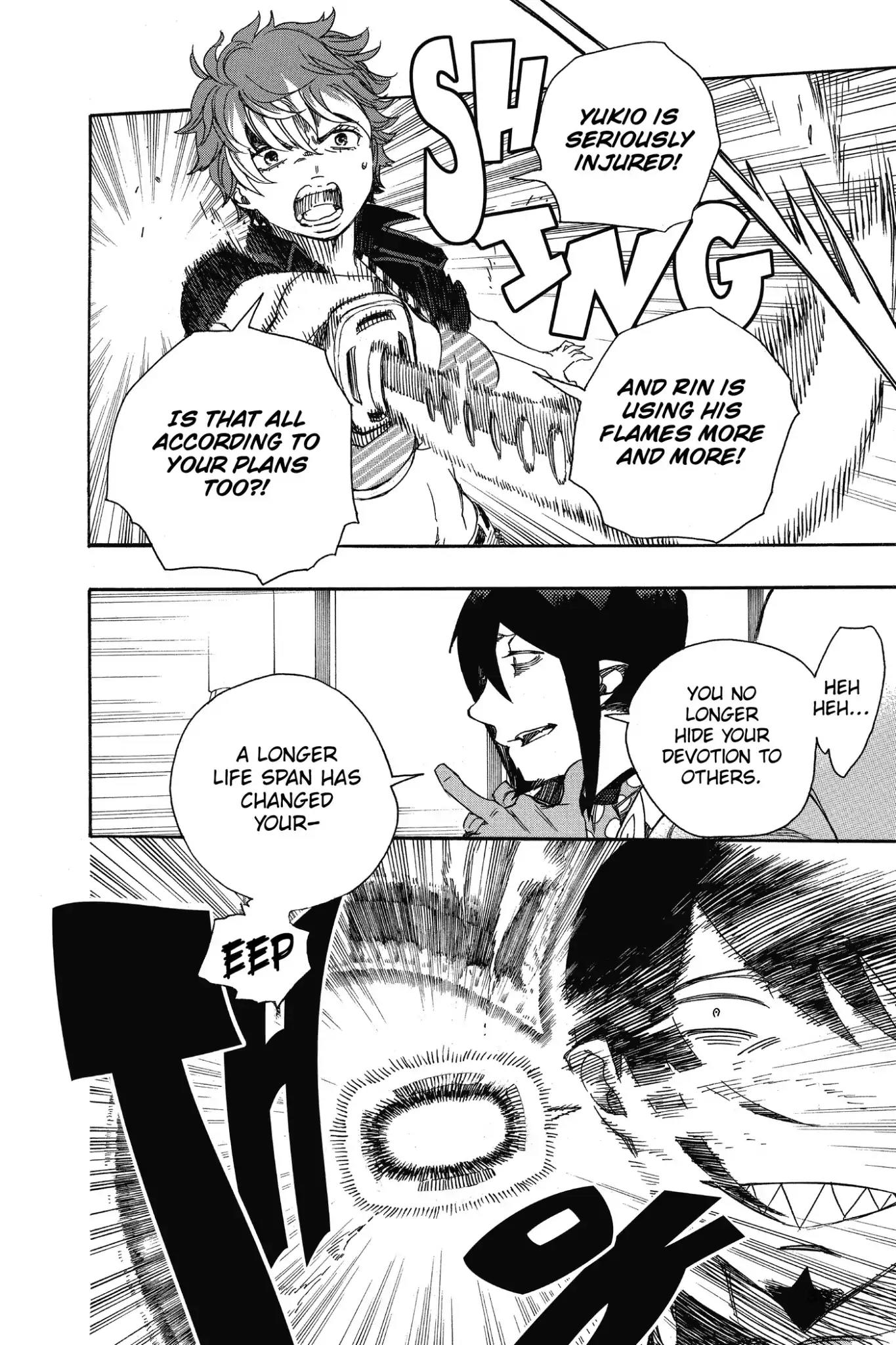 Ao no Exorcist Chapter 81 page 8 - Chapter 81: Rhizome