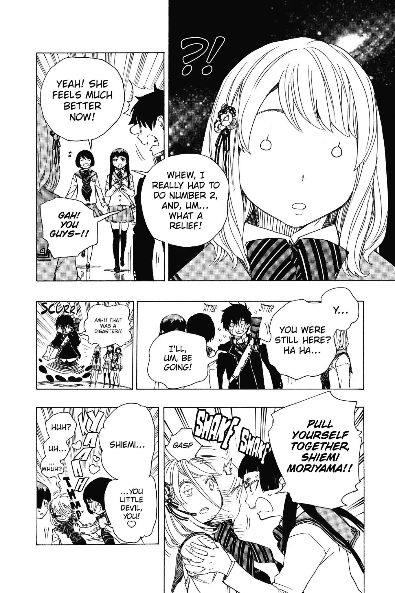 Ao no Exorcist Chapter 82 page 10 - Chapter 82: Awakening