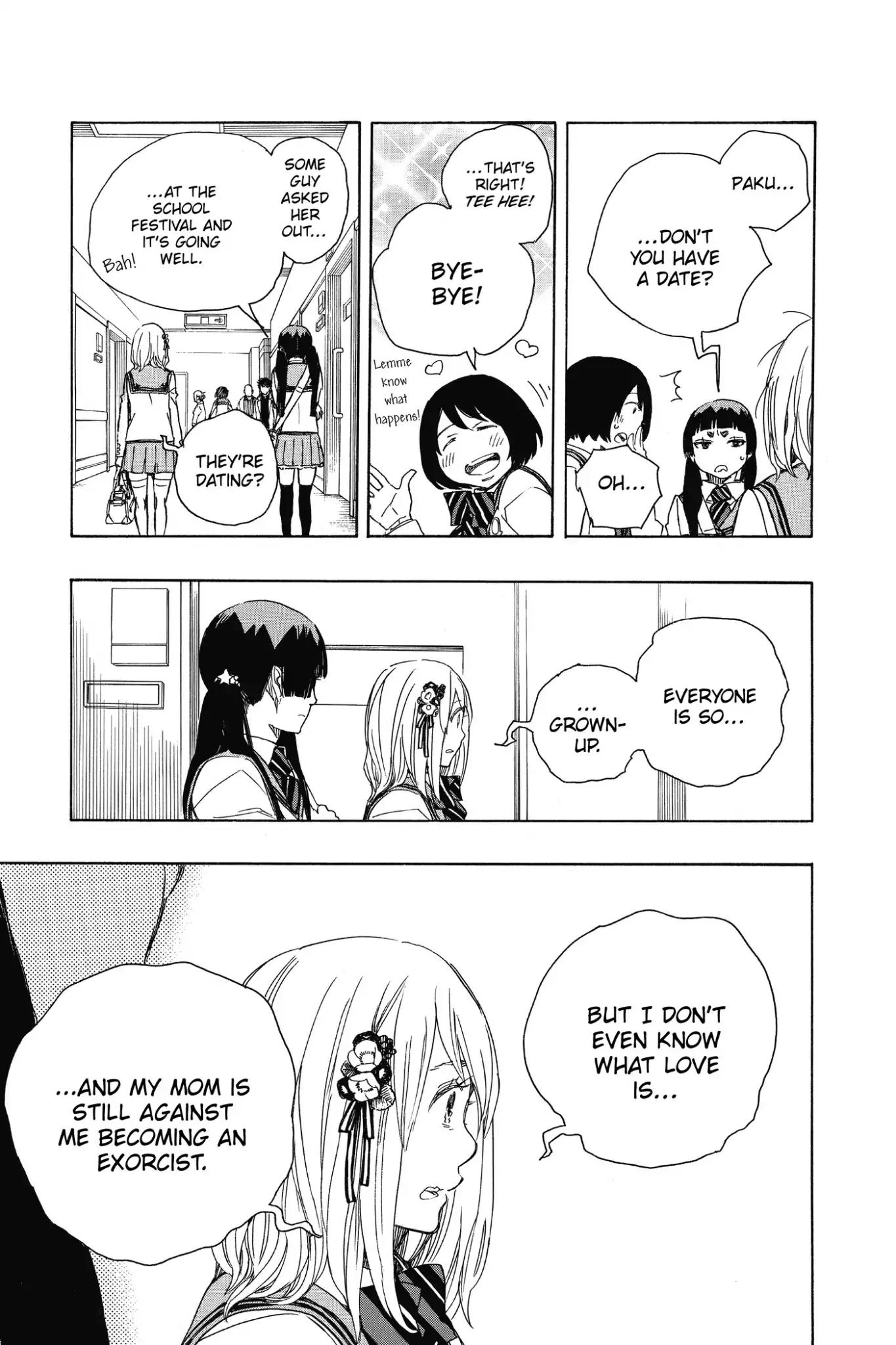 Ao no Exorcist Chapter 82 page 11 - Chapter 82: Awakening