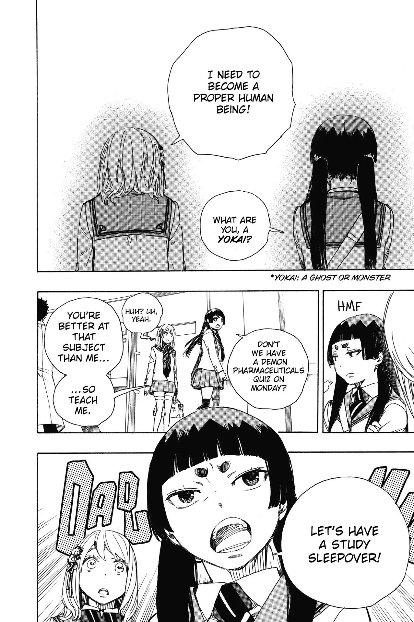 Ao no Exorcist Chapter 82 page 12 - Chapter 82: Awakening
