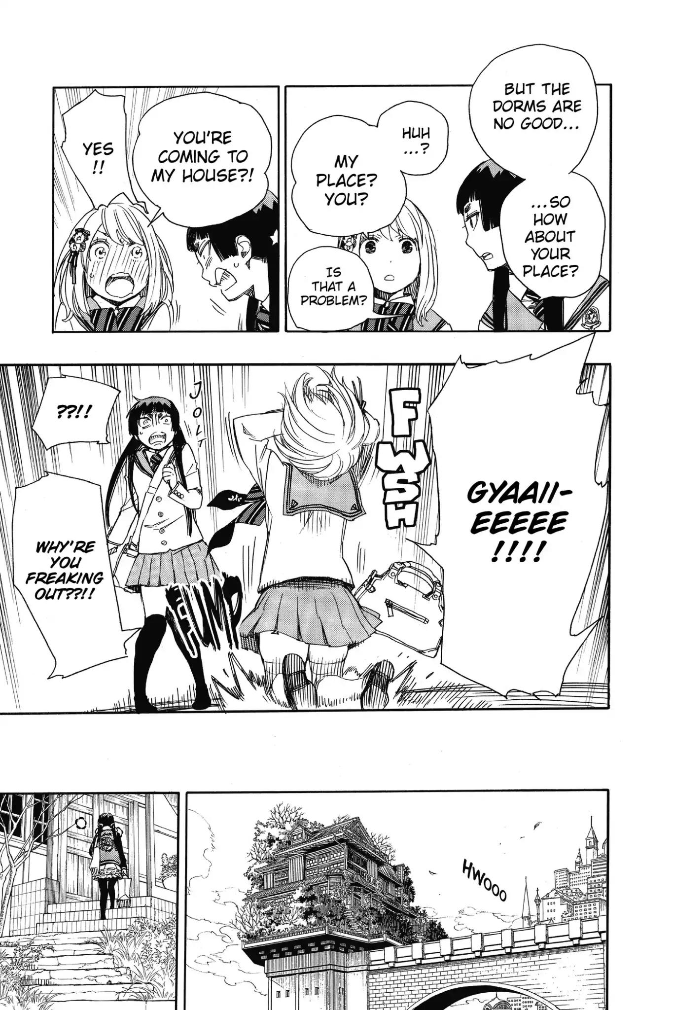 Ao no Exorcist Chapter 82 page 13 - Chapter 82: Awakening