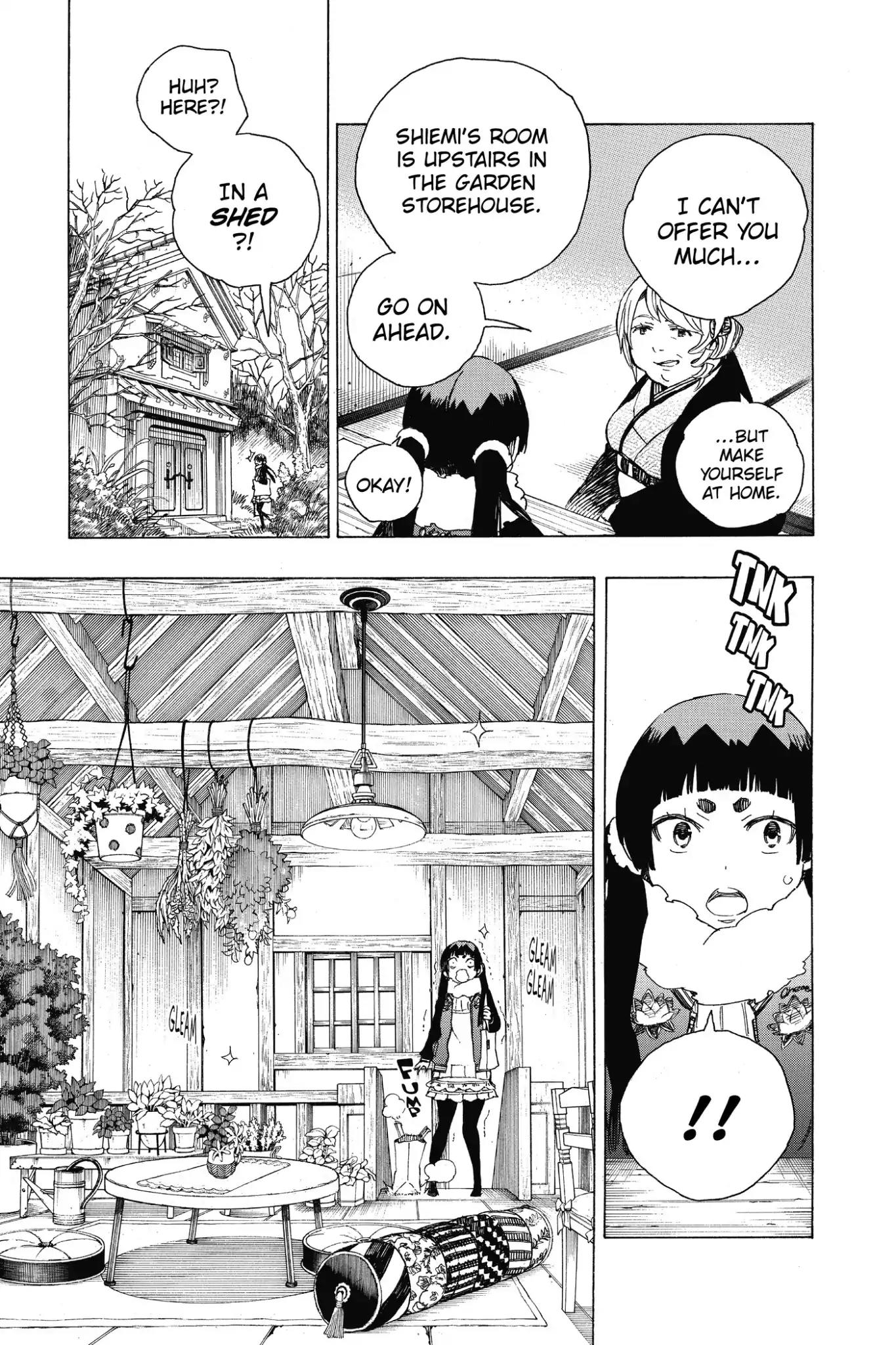 Ao no Exorcist Chapter 82 page 15 - Chapter 82: Awakening
