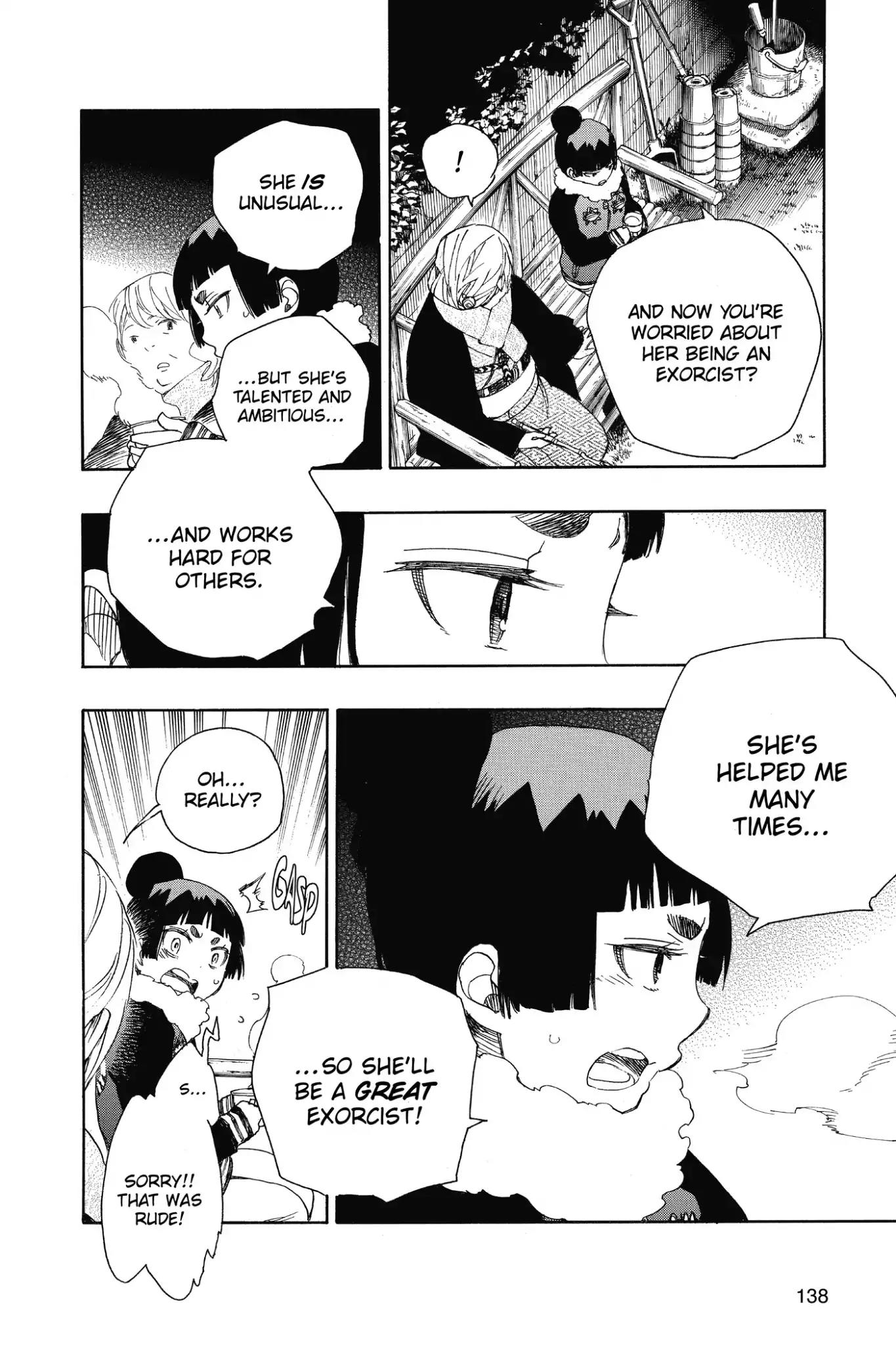 Ao no Exorcist Chapter 82 page 24 - Chapter 82: Awakening