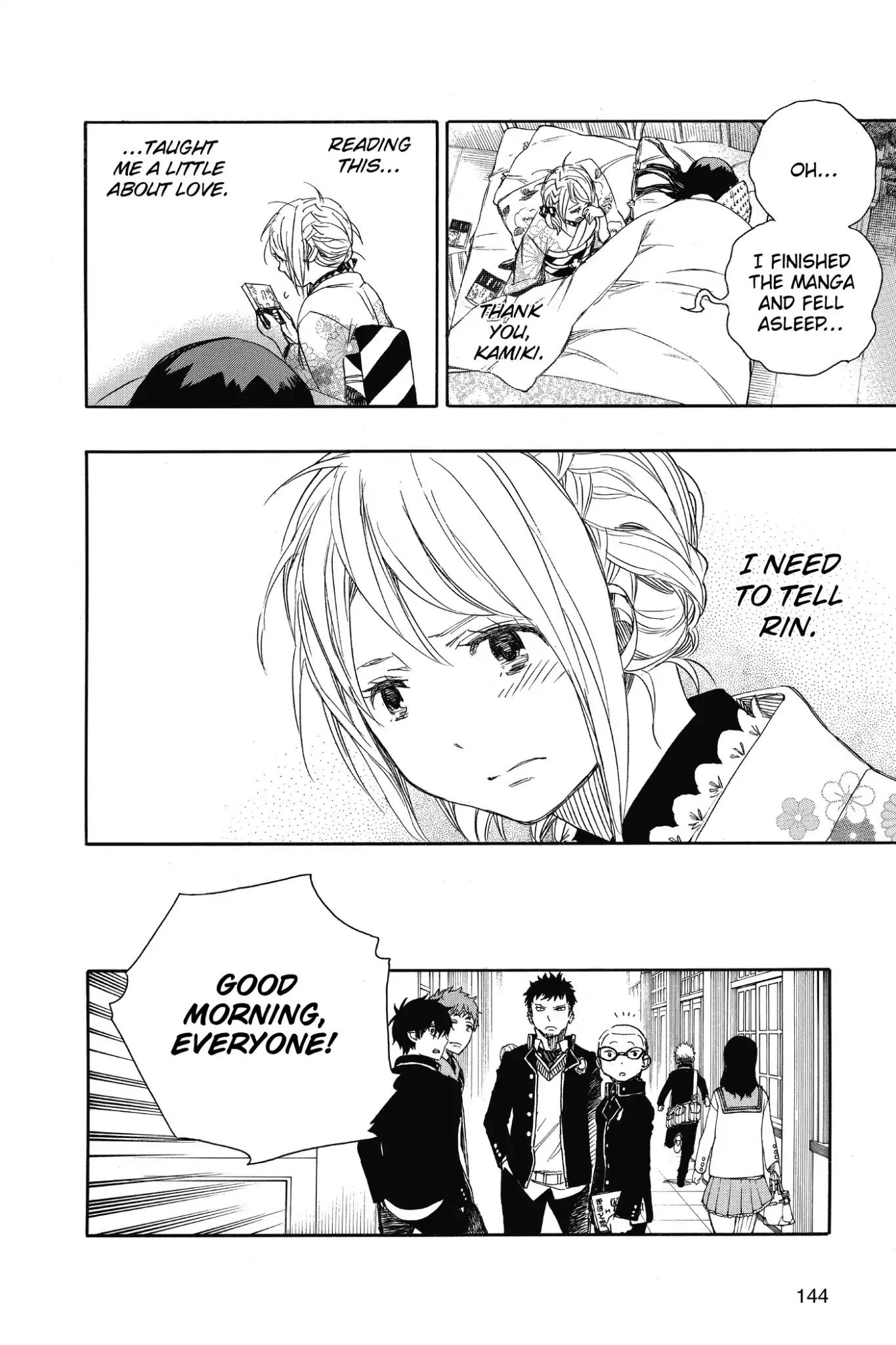 Ao no Exorcist Chapter 82 page 30 - Chapter 82: Awakening