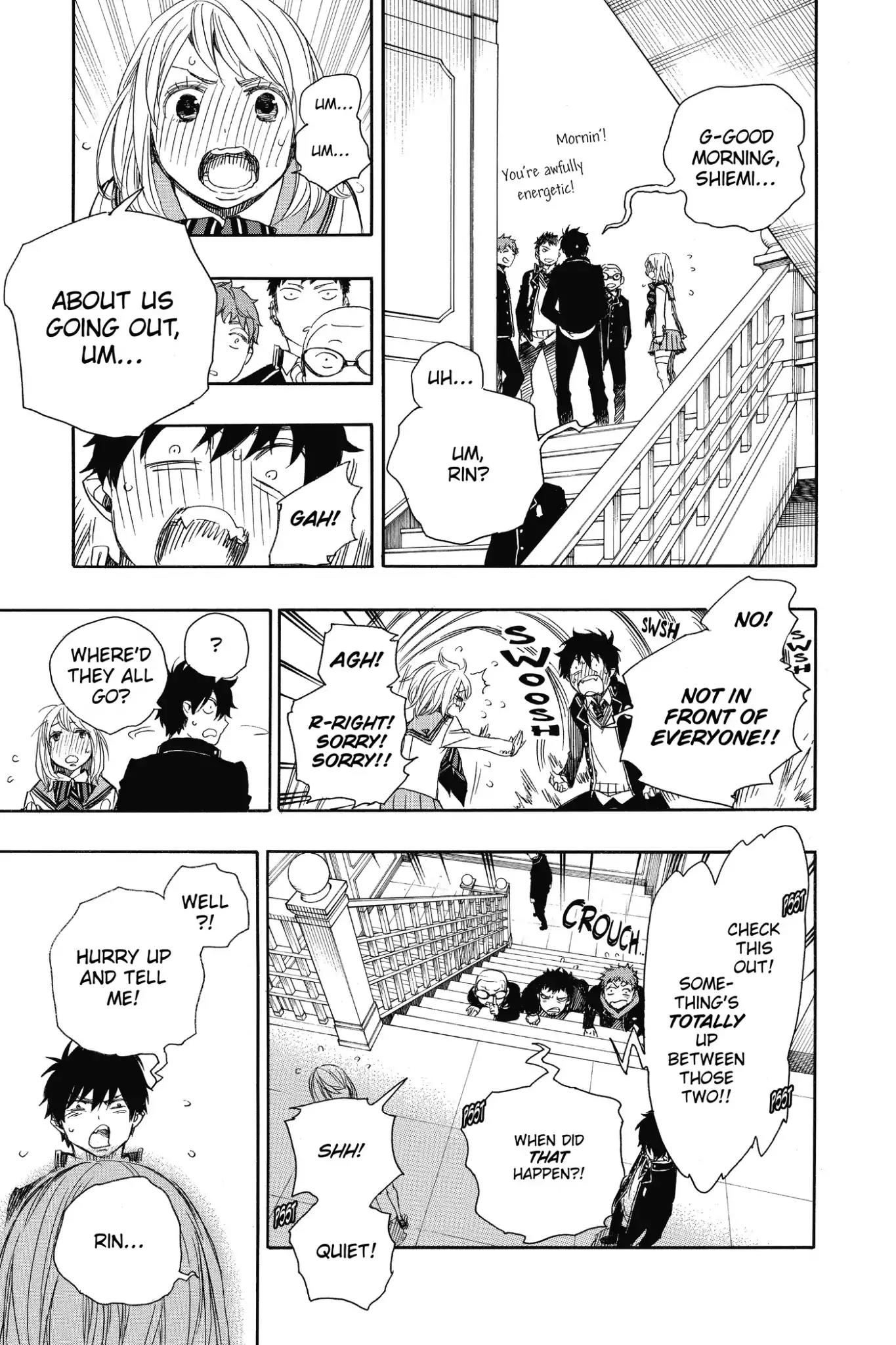 Ao no Exorcist Chapter 82 page 31 - Chapter 82: Awakening