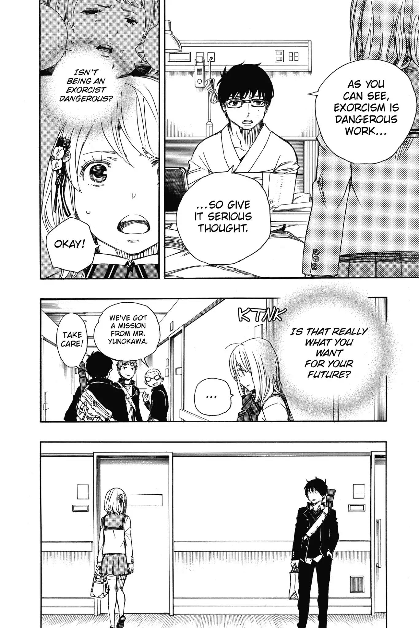 Ao no Exorcist Chapter 82 page 6 - Chapter 82: Awakening