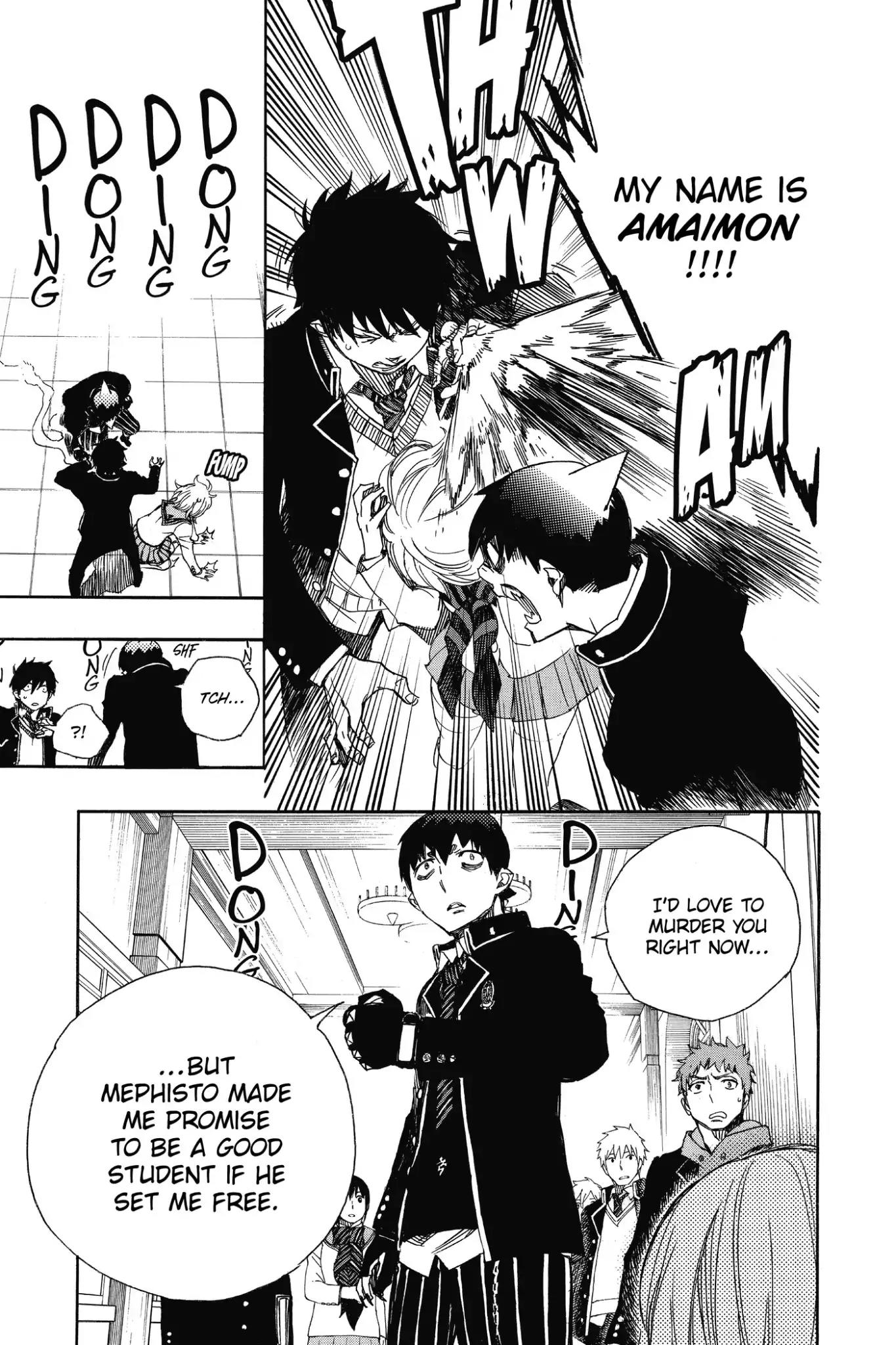 Ao no Exorcist Chapter 83 page 11 - Chapter 83: Sprout