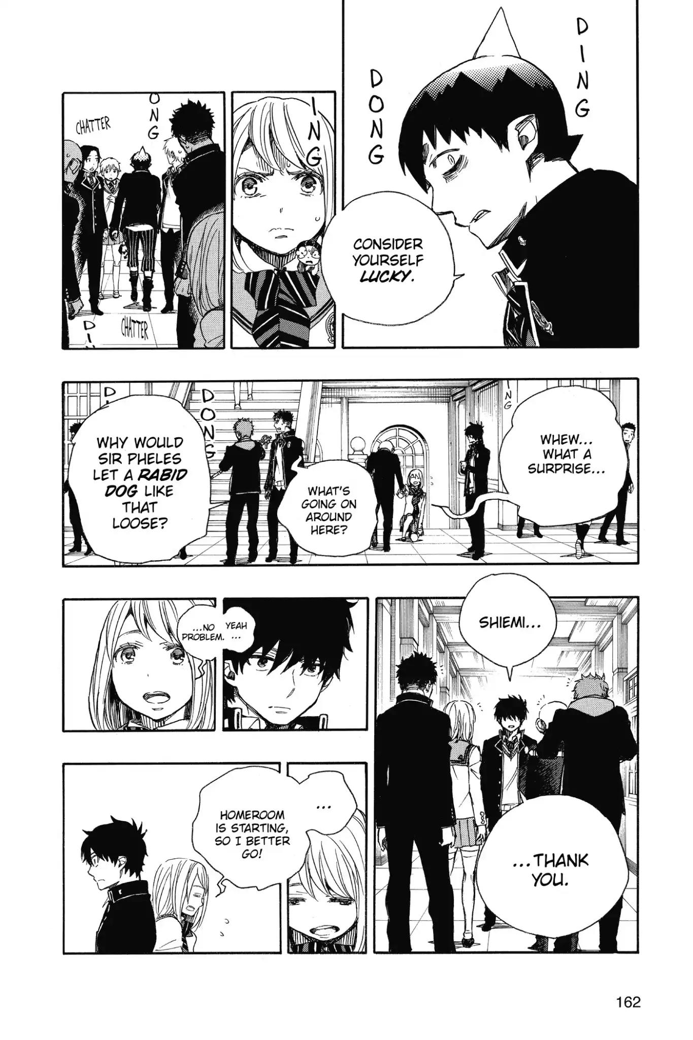 Ao no Exorcist Chapter 83 page 12 - Chapter 83: Sprout