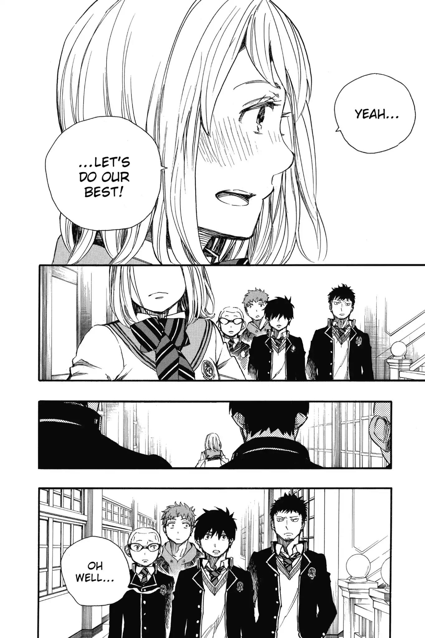 Ao no Exorcist Chapter 83 page 14 - Chapter 83: Sprout