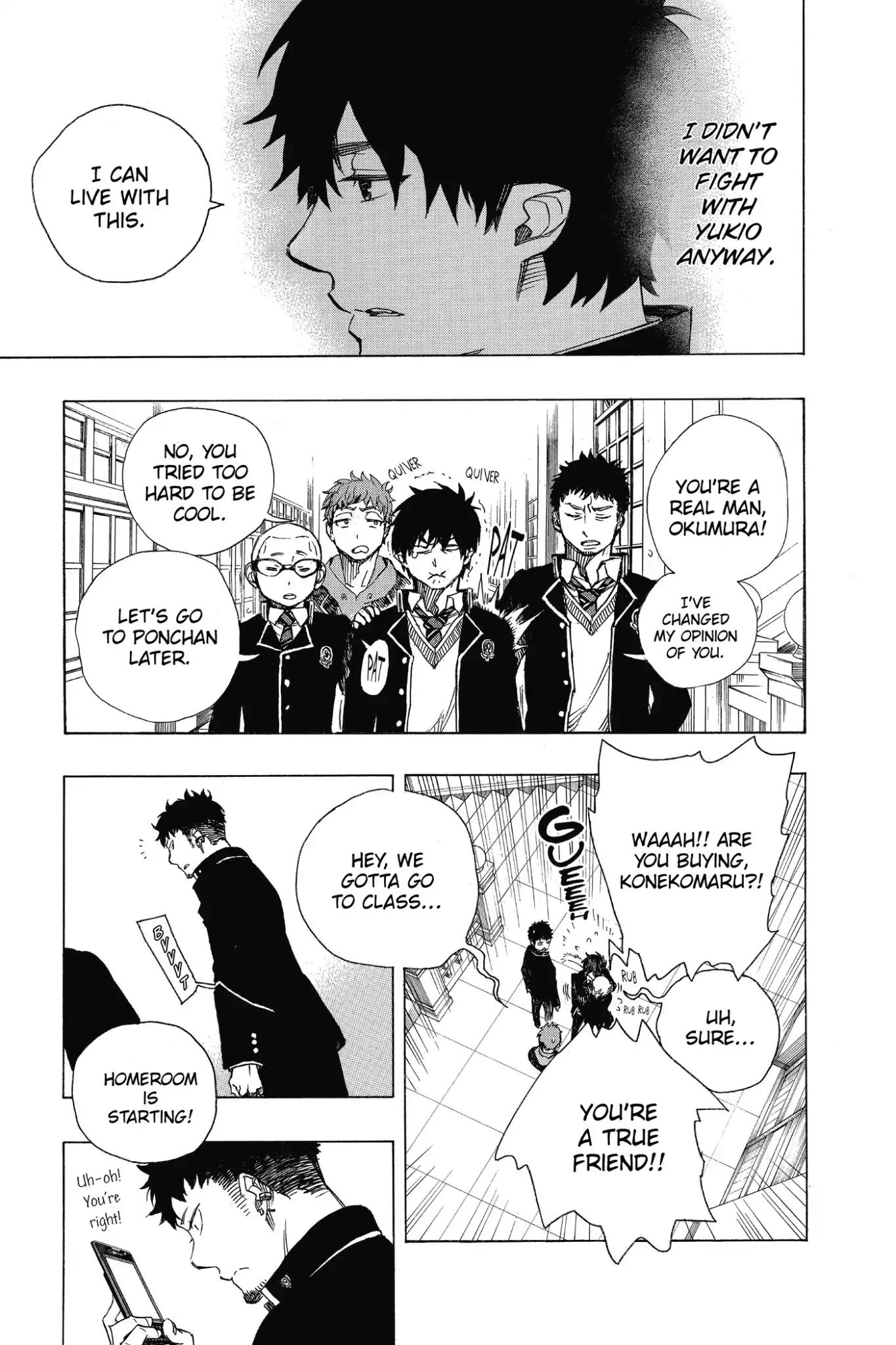 Ao no Exorcist Chapter 83 page 15 - Chapter 83: Sprout