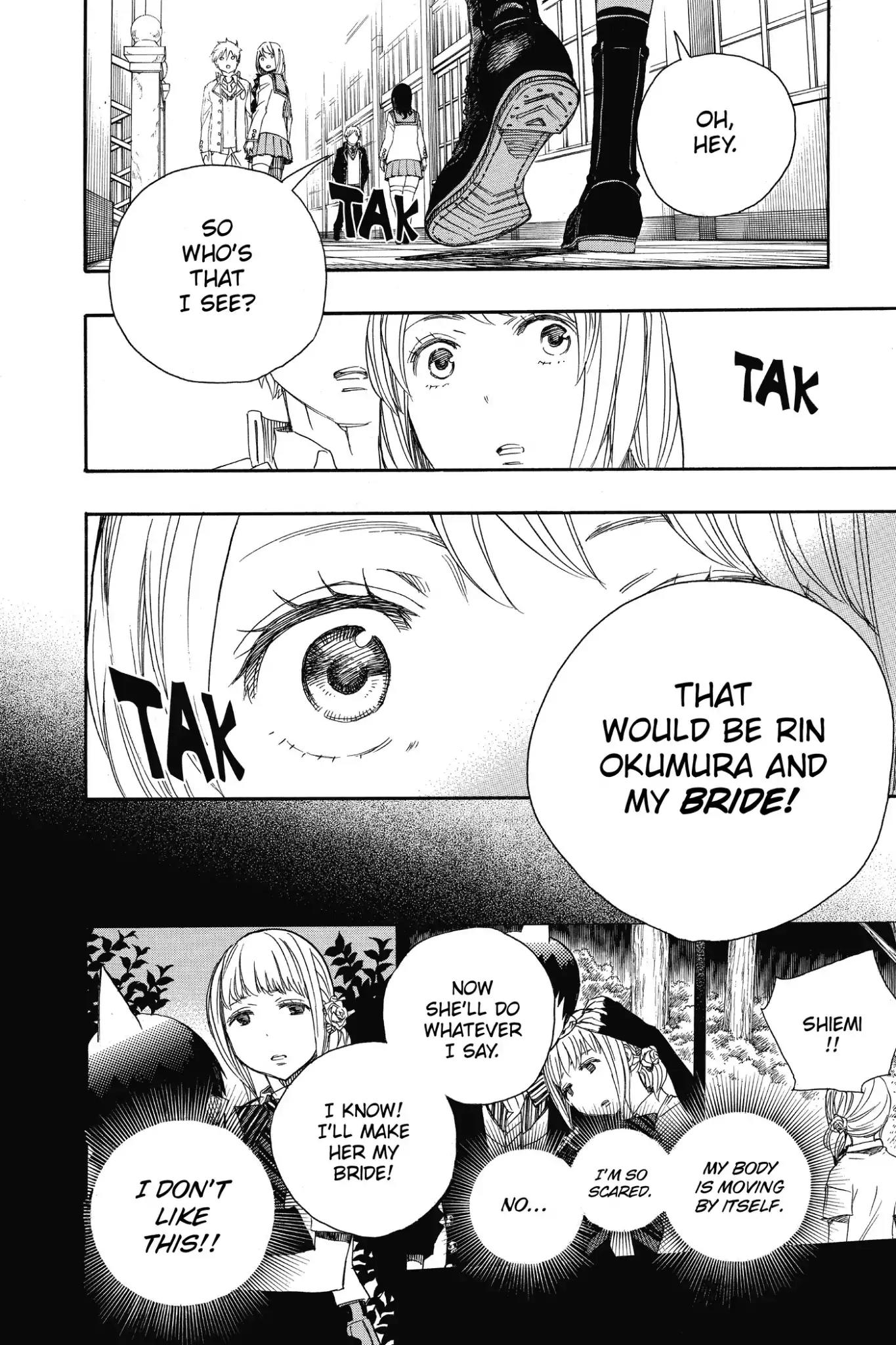 Ao no Exorcist Chapter 83 page 2 - Chapter 83: Sprout
