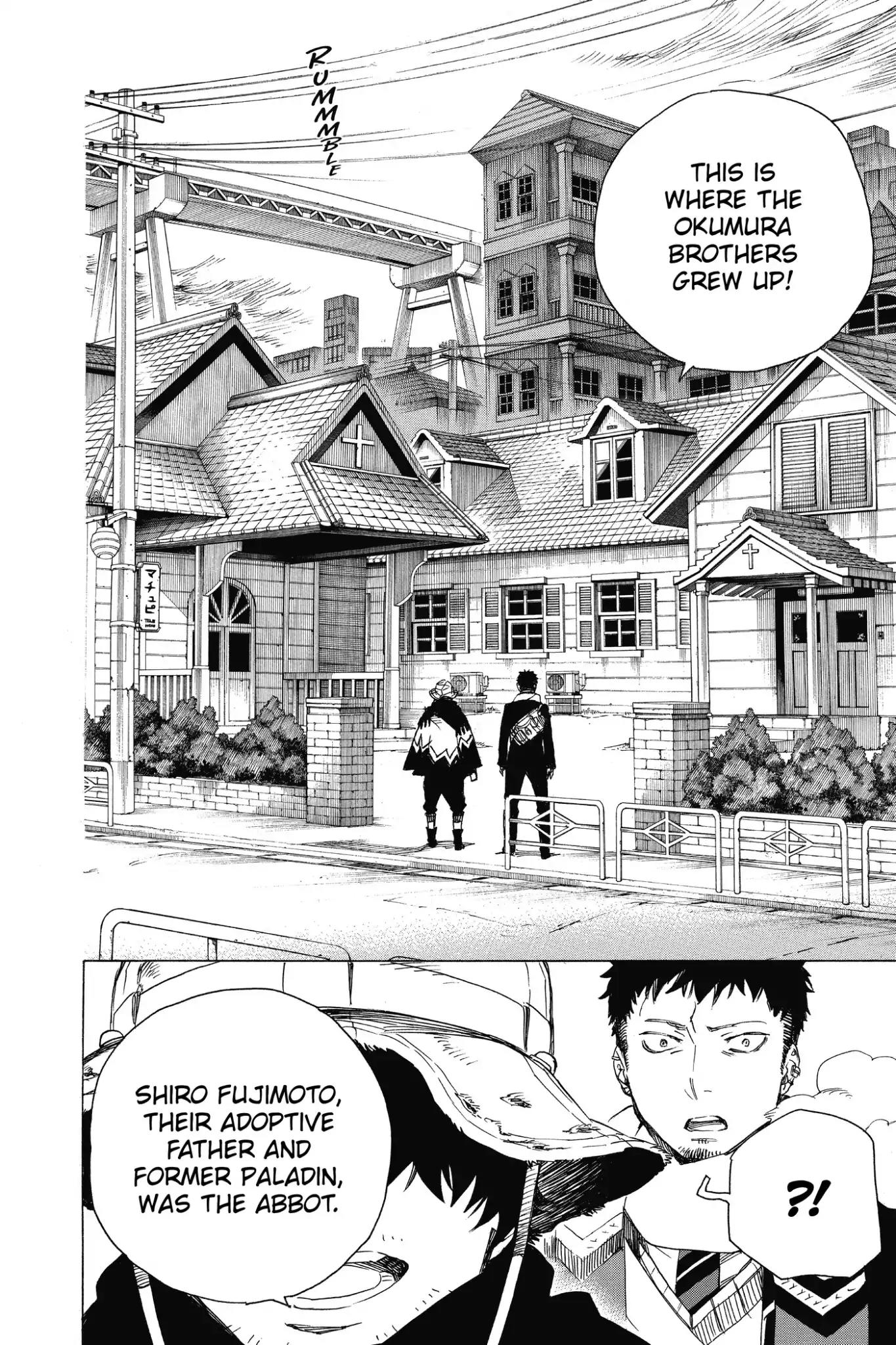 Ao no Exorcist Chapter 83 page 20 - Chapter 83: Sprout