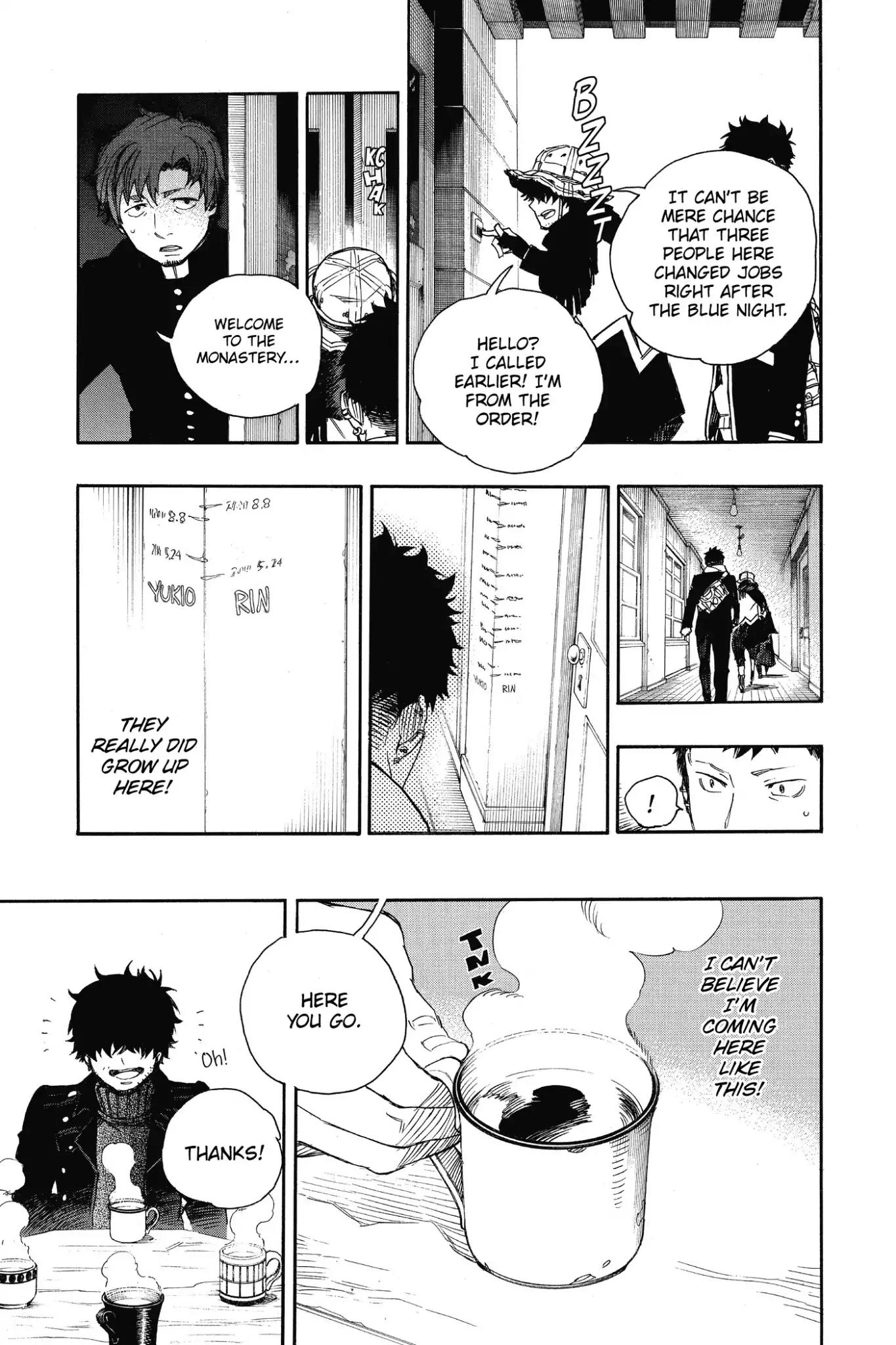 Ao no Exorcist Chapter 83 page 21 - Chapter 83: Sprout