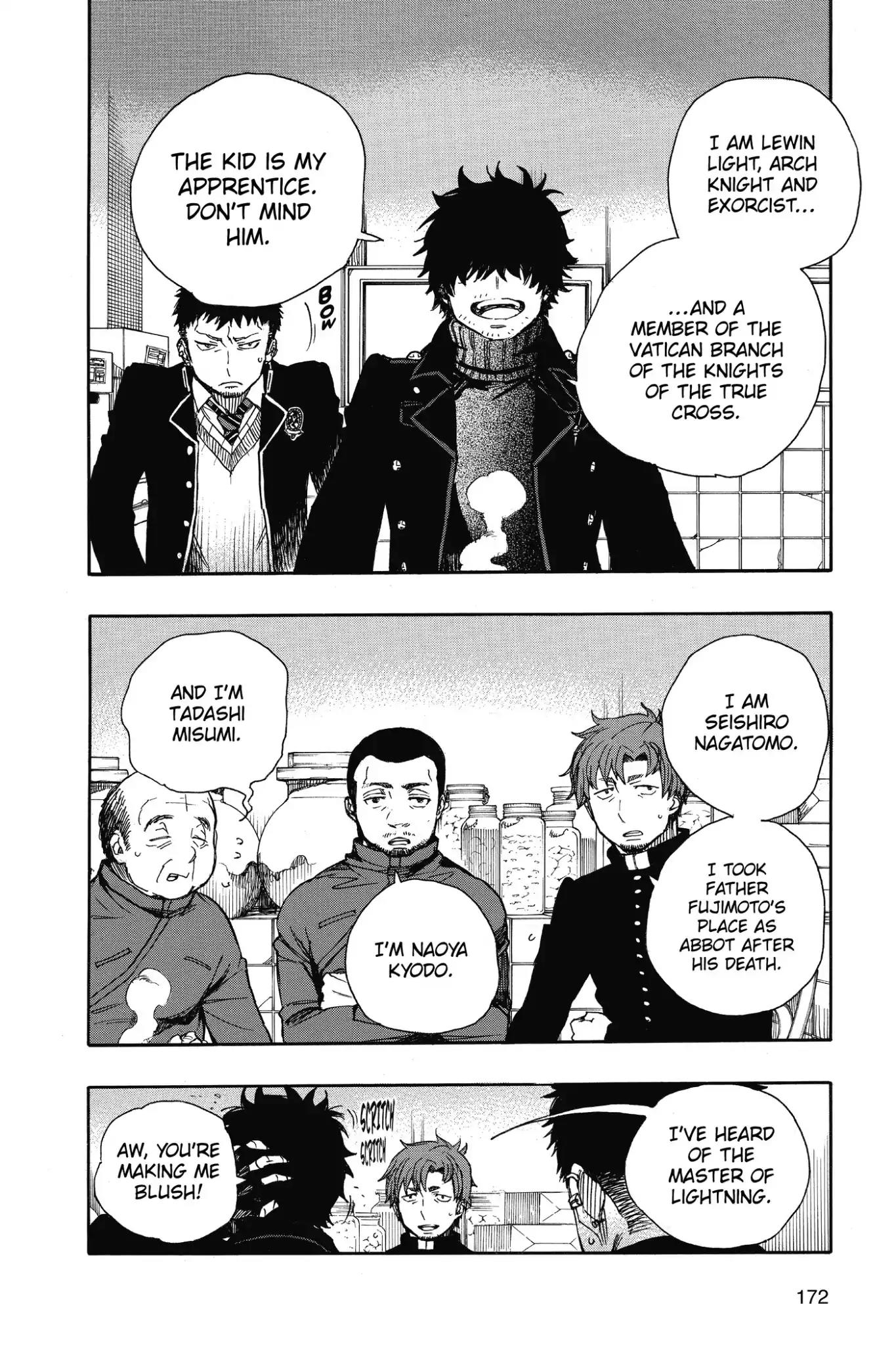 Ao no Exorcist Chapter 83 page 22 - Chapter 83: Sprout