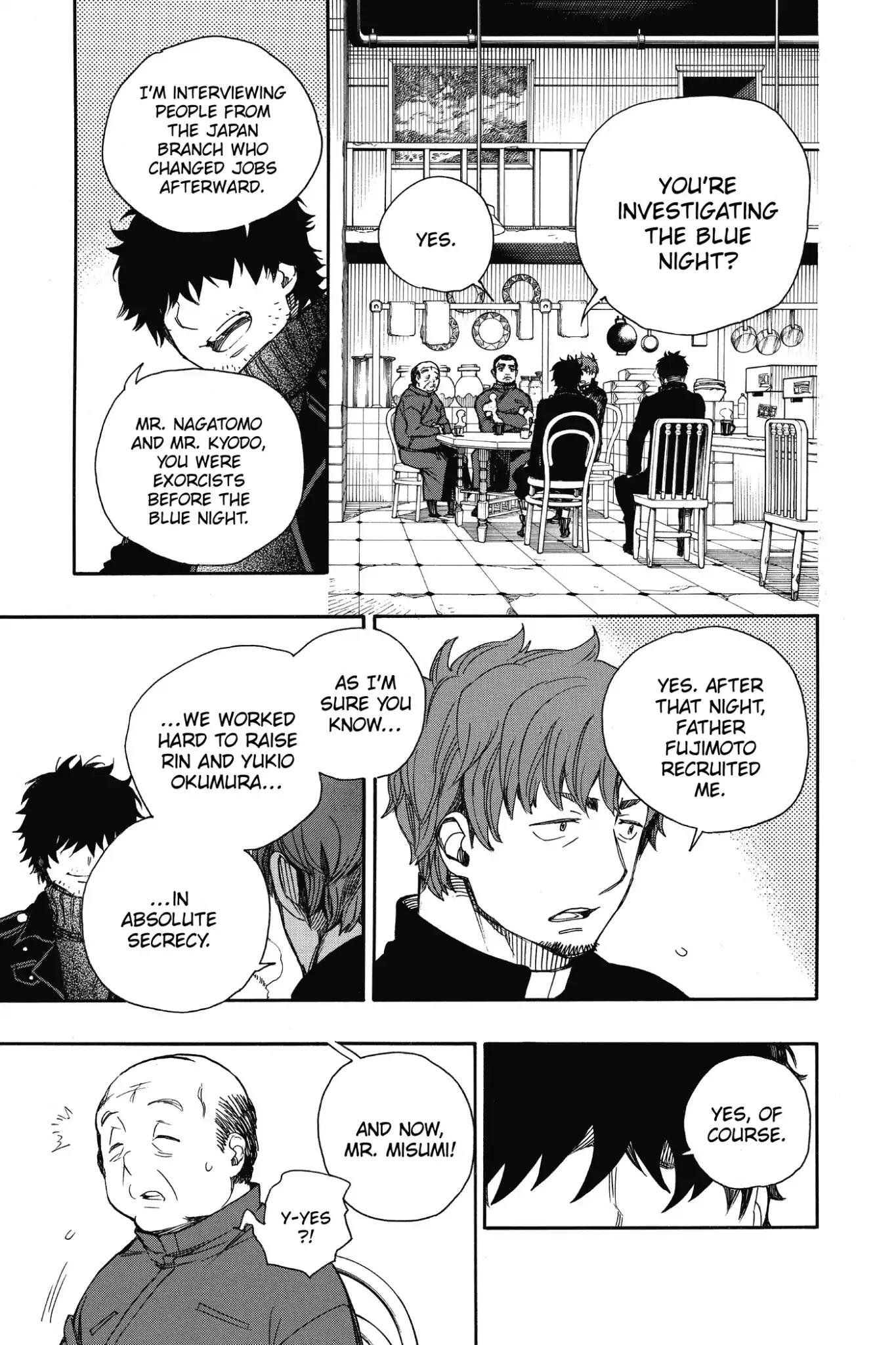 Ao no Exorcist Chapter 83 page 23 - Chapter 83: Sprout