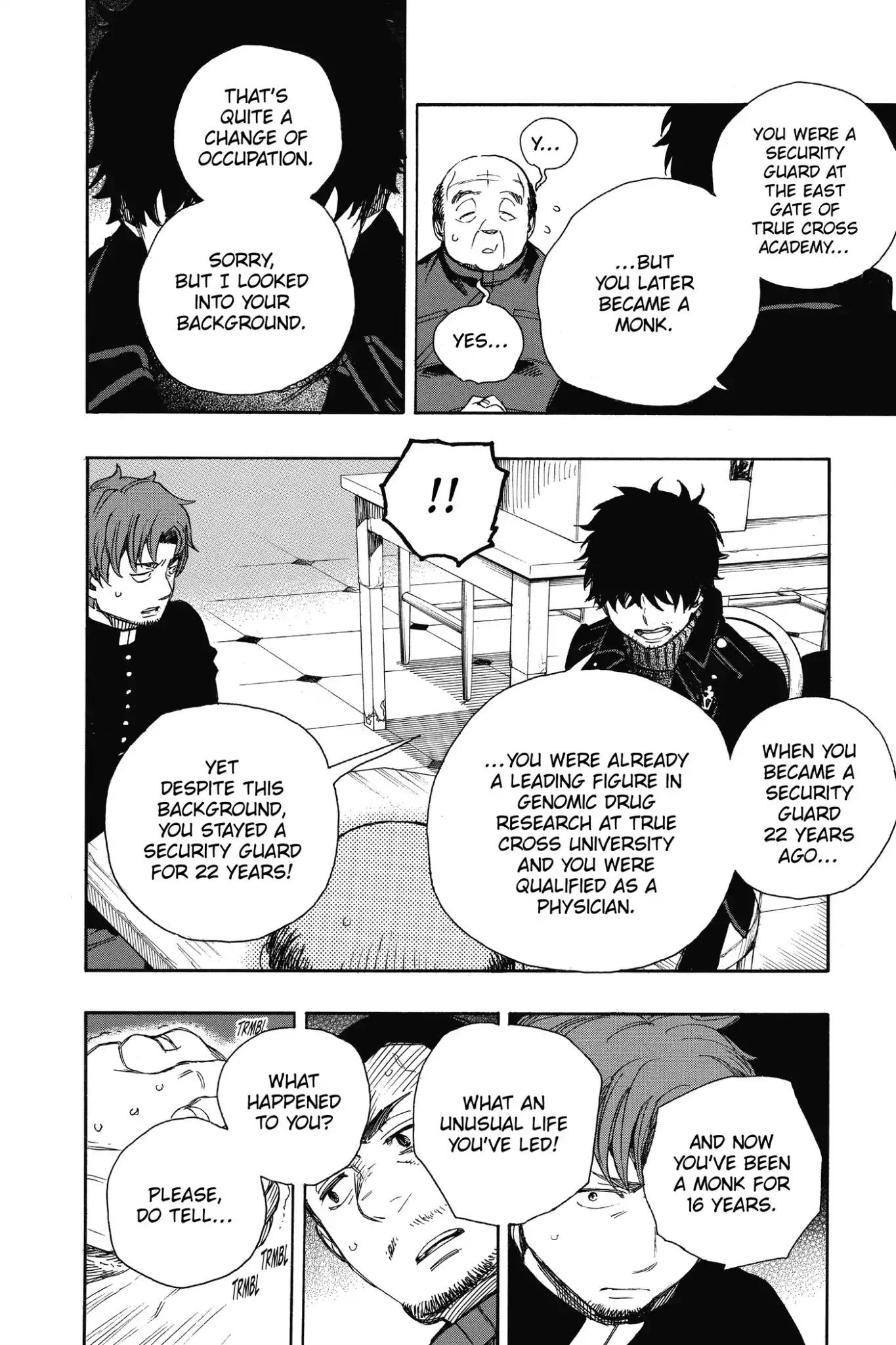 Ao no Exorcist Chapter 83 page 24 - Chapter 83: Sprout