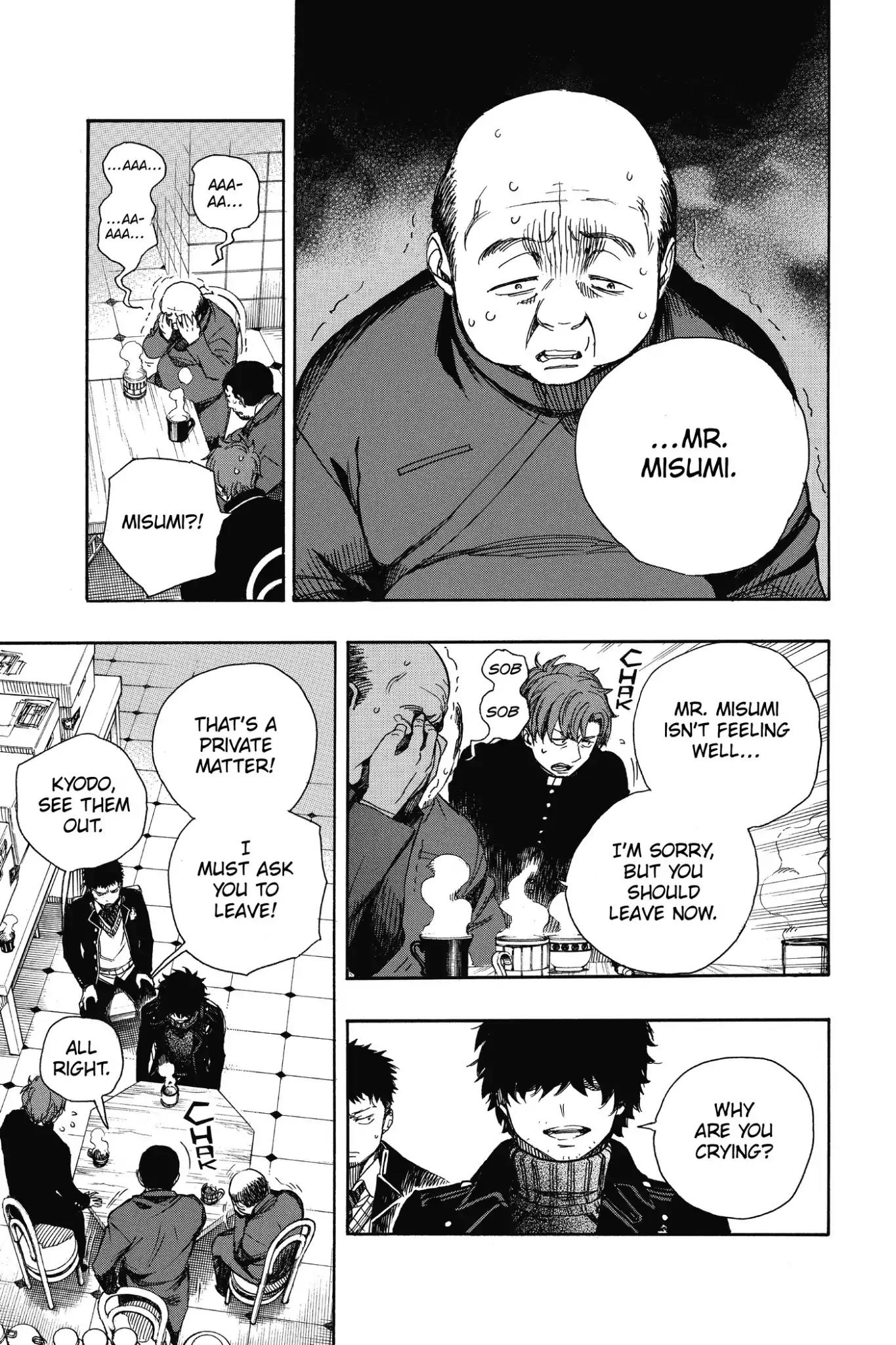 Ao no Exorcist Chapter 83 page 25 - Chapter 83: Sprout