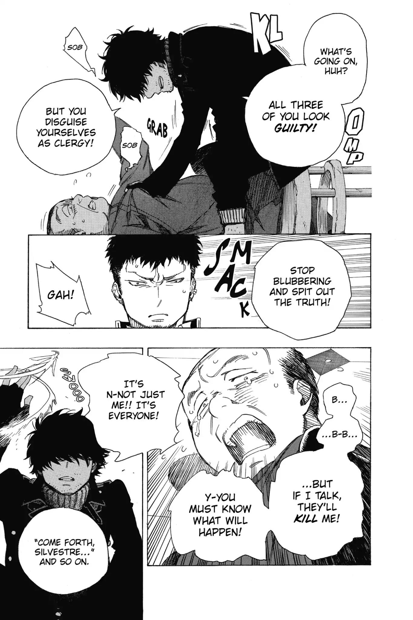 Ao no Exorcist Chapter 83 page 27 - Chapter 83: Sprout