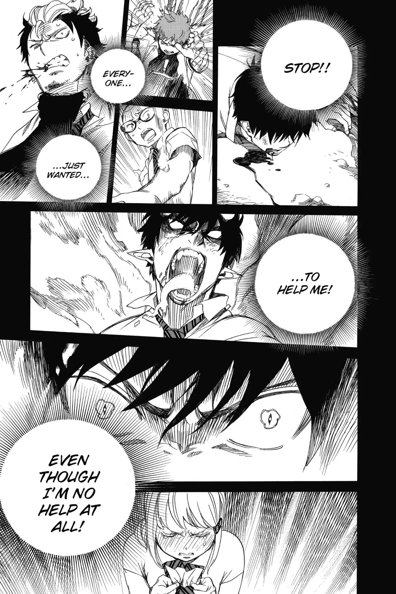 Ao no Exorcist Chapter 83 page 3 - Chapter 83: Sprout