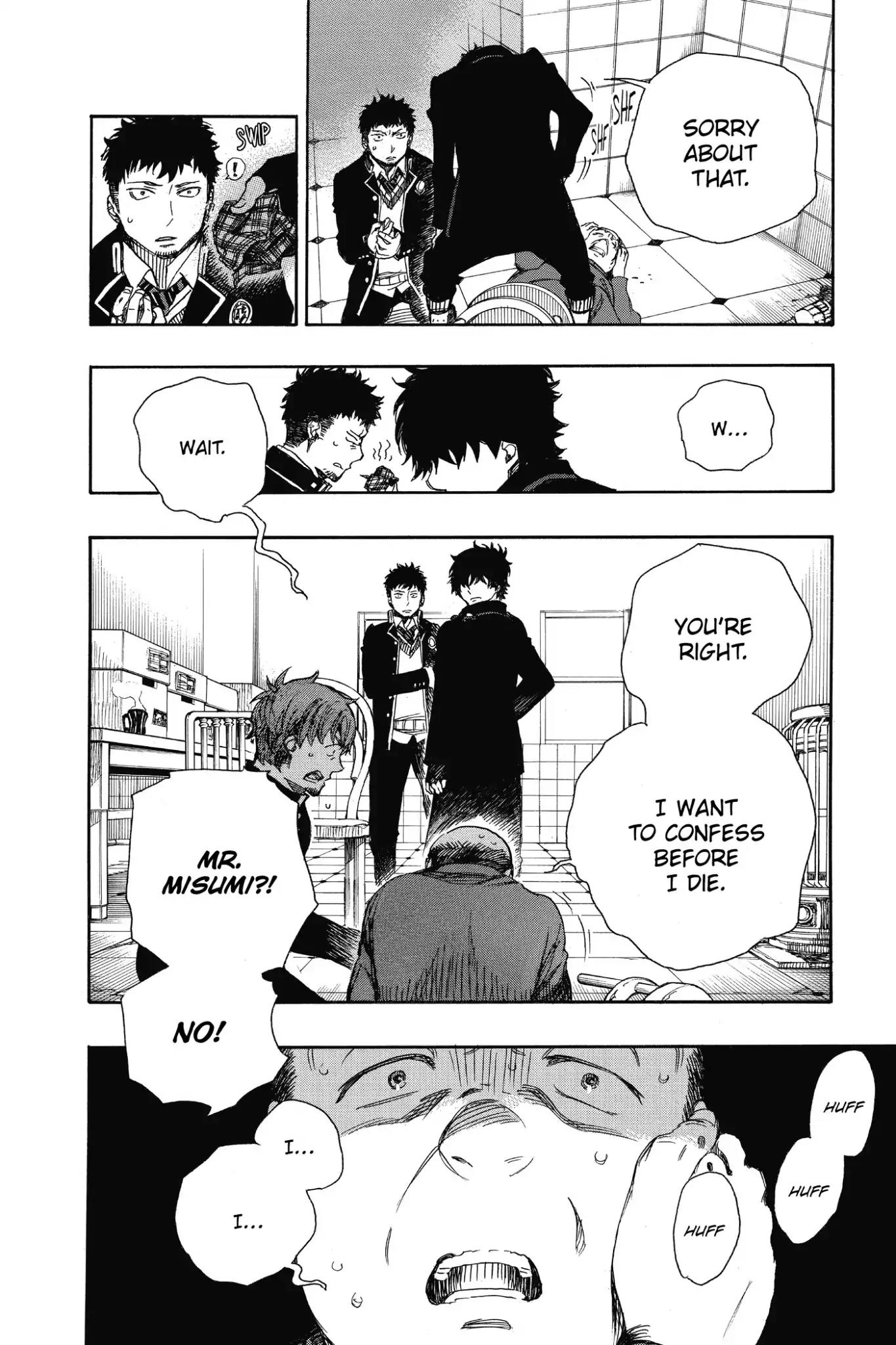 Ao no Exorcist Chapter 83 page 30 - Chapter 83: Sprout
