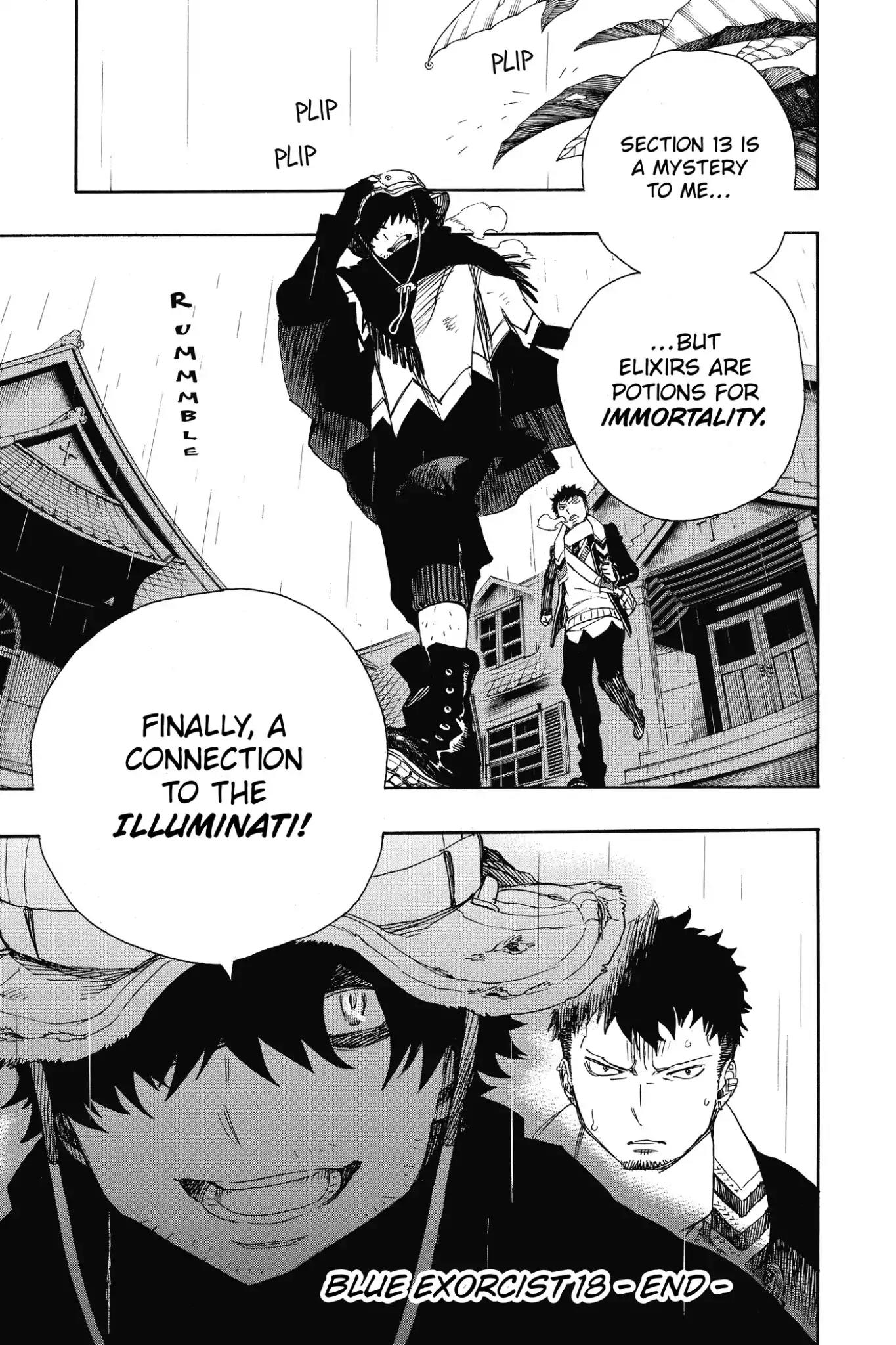 Ao no Exorcist Chapter 83 page 35 - Chapter 83: Sprout