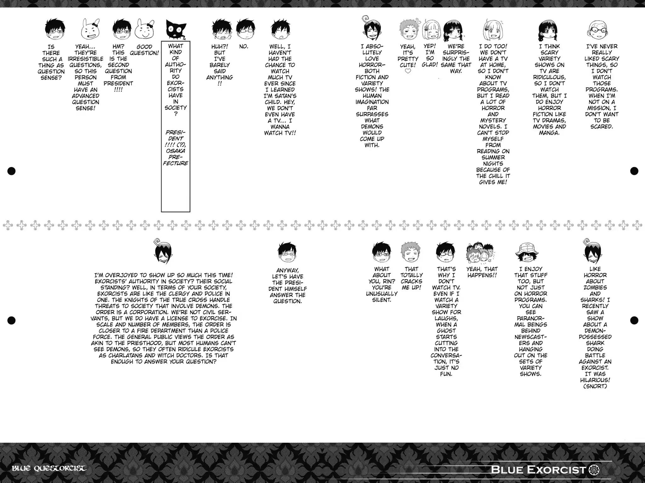 Ao no Exorcist Chapter 83 page 40 - Chapter 83: Sprout