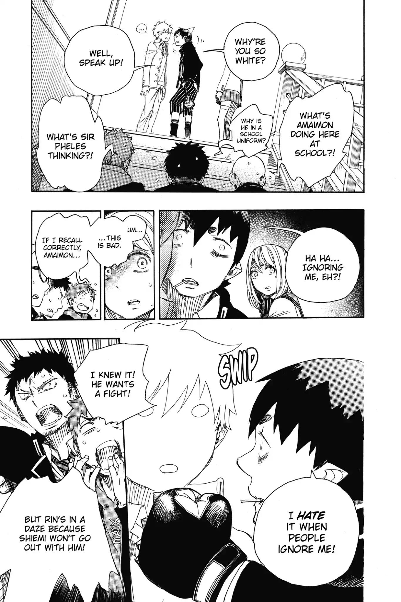 Ao no Exorcist Chapter 83 page 5 - Chapter 83: Sprout