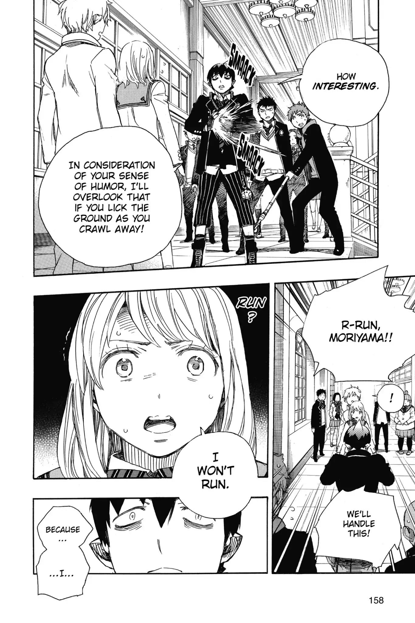 Ao no Exorcist Chapter 83 page 8 - Chapter 83: Sprout