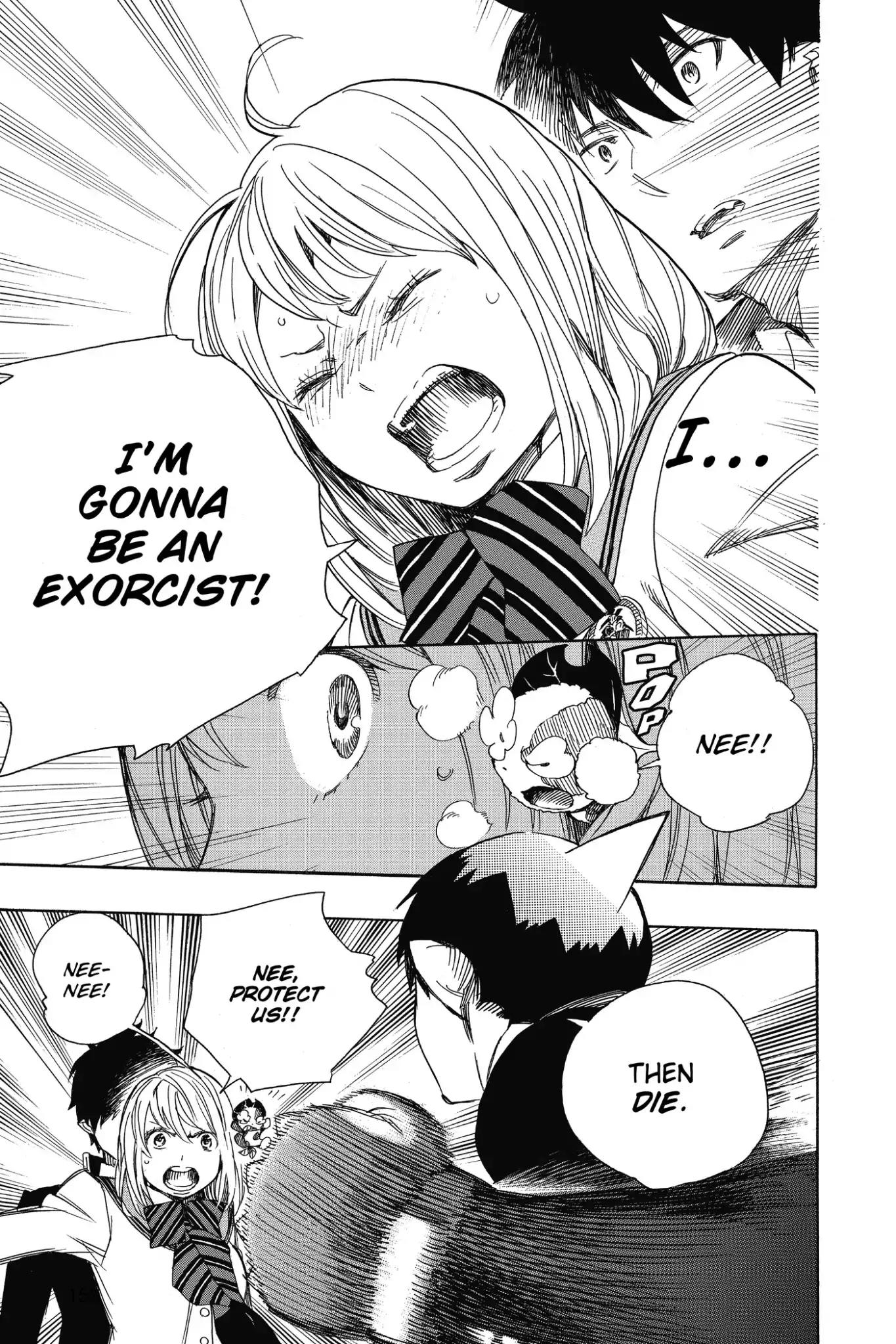 Ao no Exorcist Chapter 83 page 9 - Chapter 83: Sprout