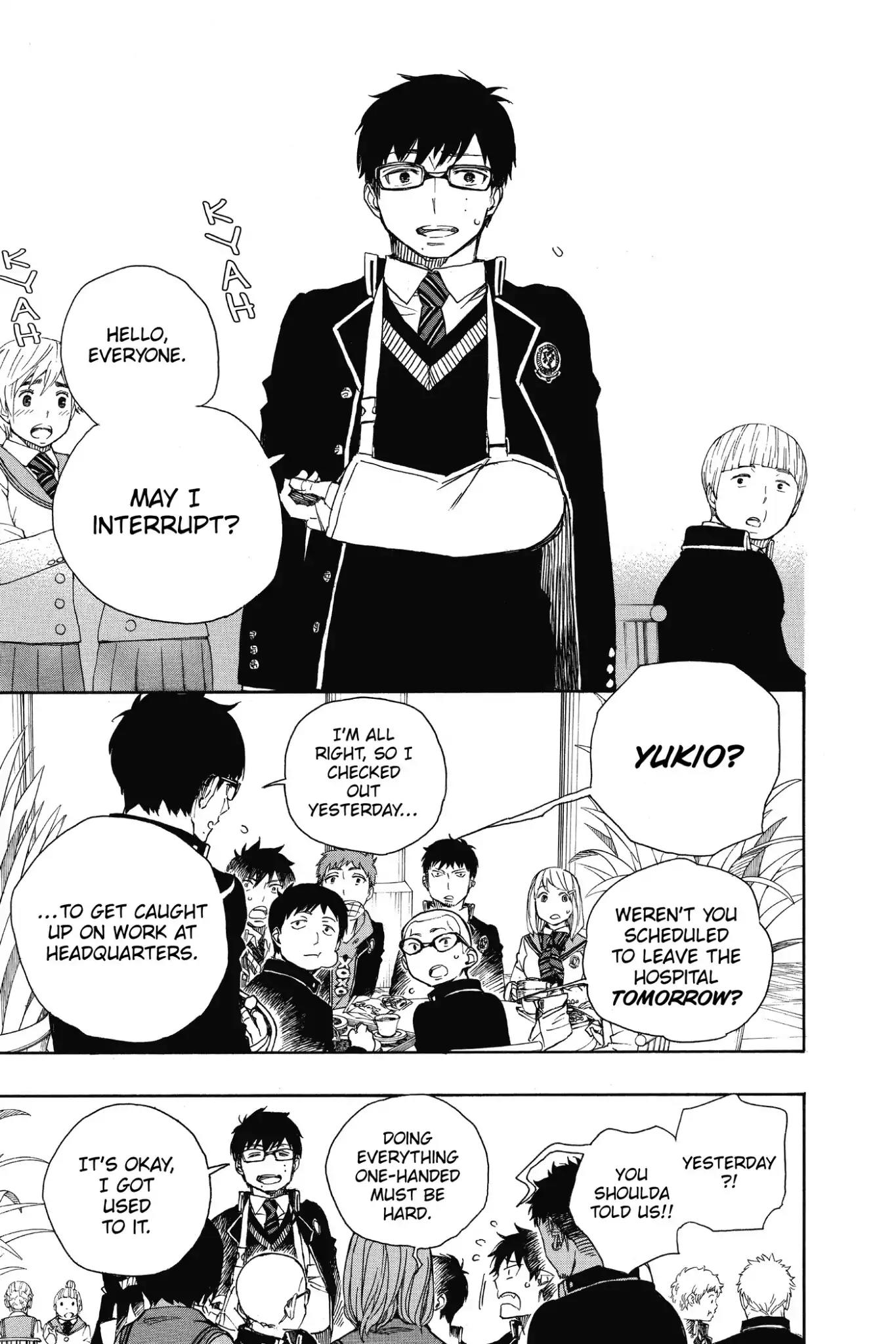 Ao no Exorcist Chapter 84 page 13 - Chapter 84: Foundation