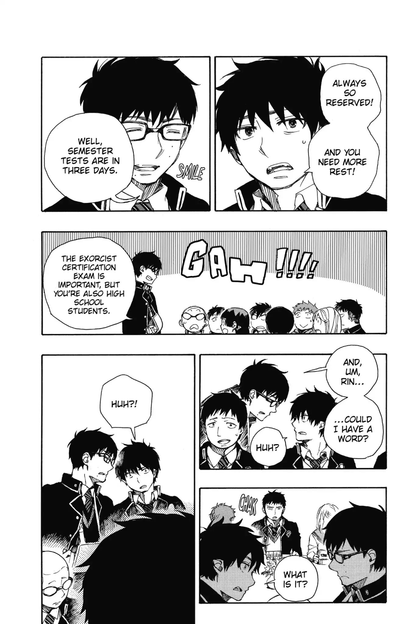 Ao no Exorcist Chapter 84 page 14 - Chapter 84: Foundation