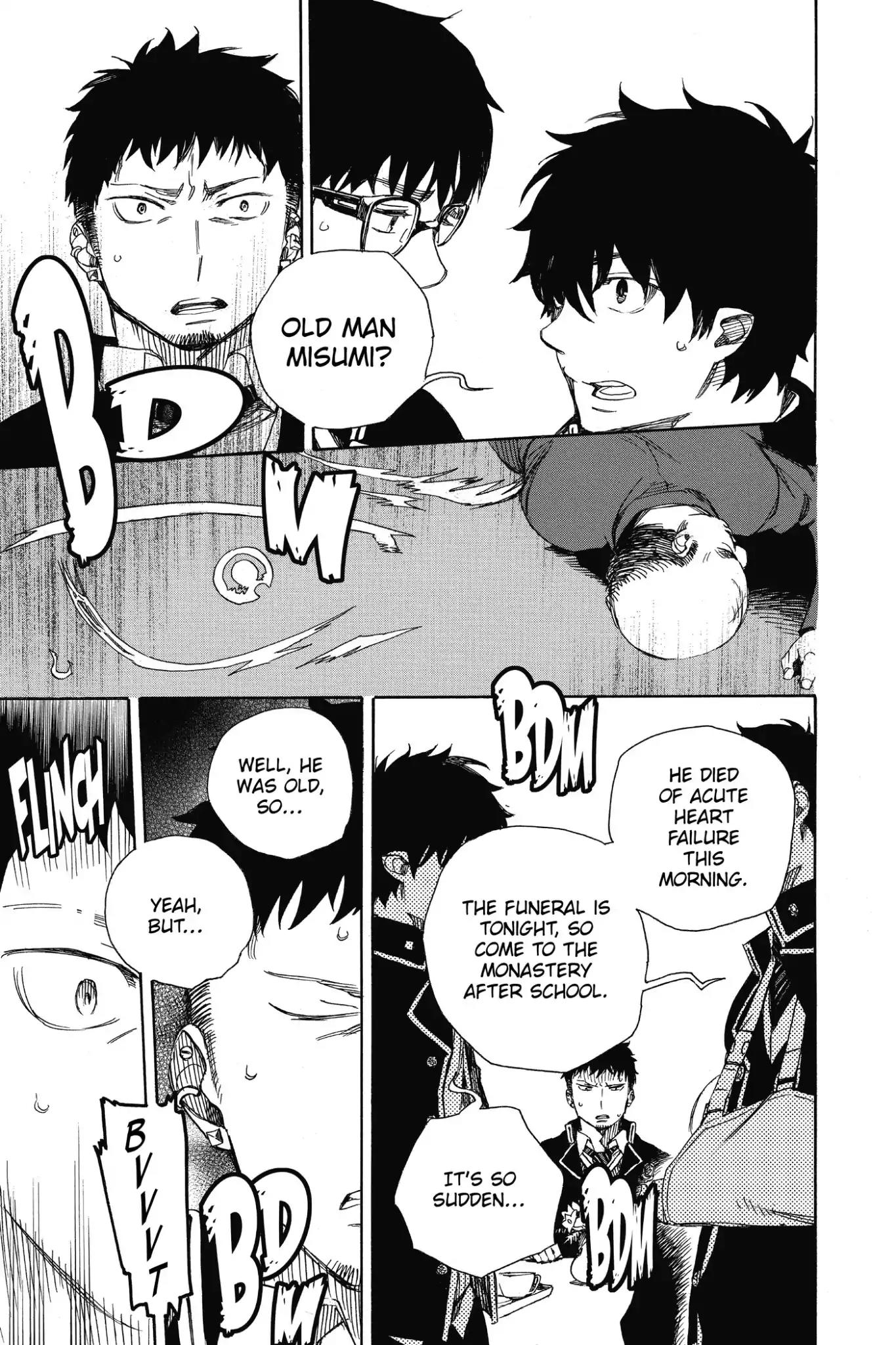 Ao no Exorcist Chapter 84 page 15 - Chapter 84: Foundation