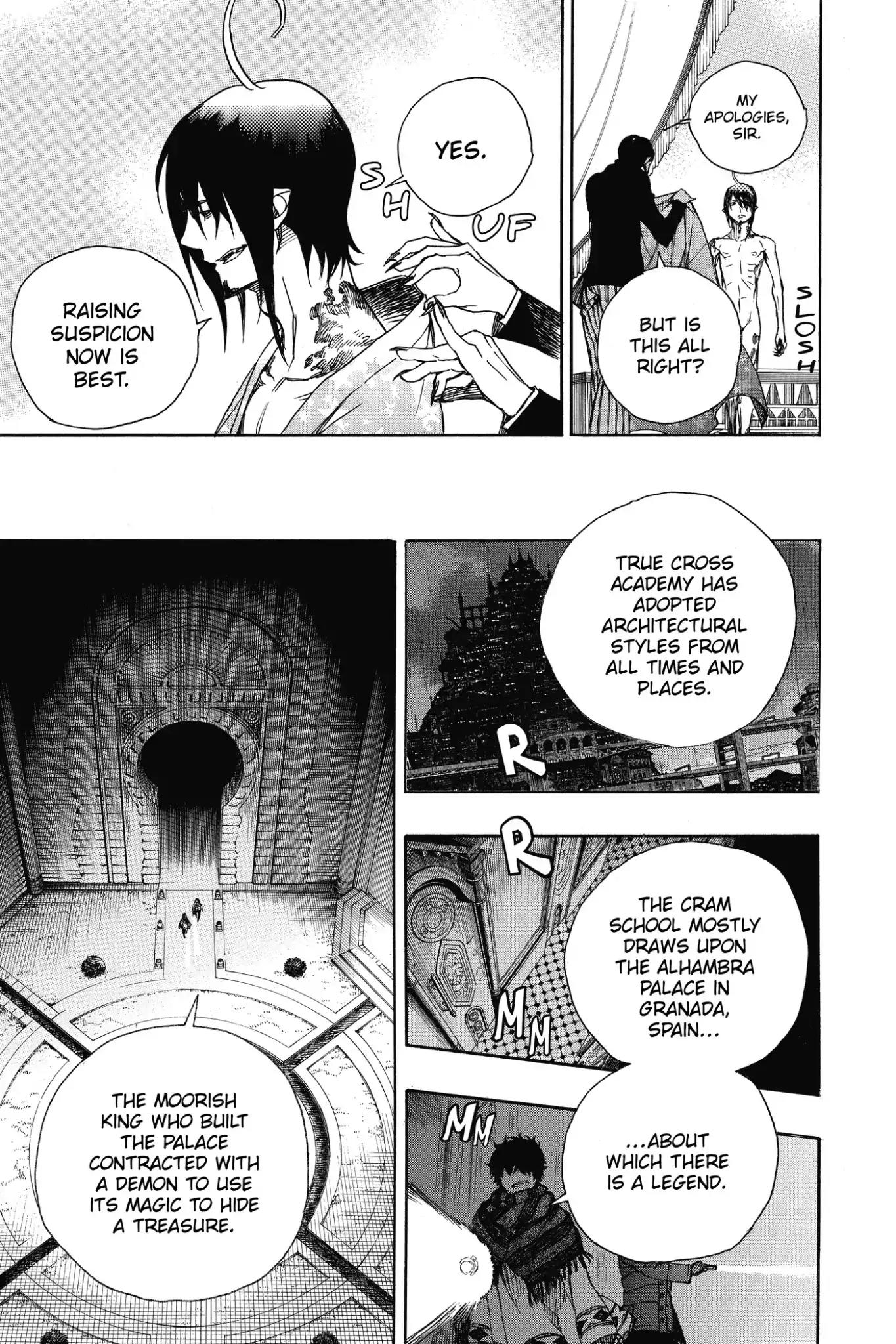 Ao no Exorcist Chapter 84 page 21 - Chapter 84: Foundation