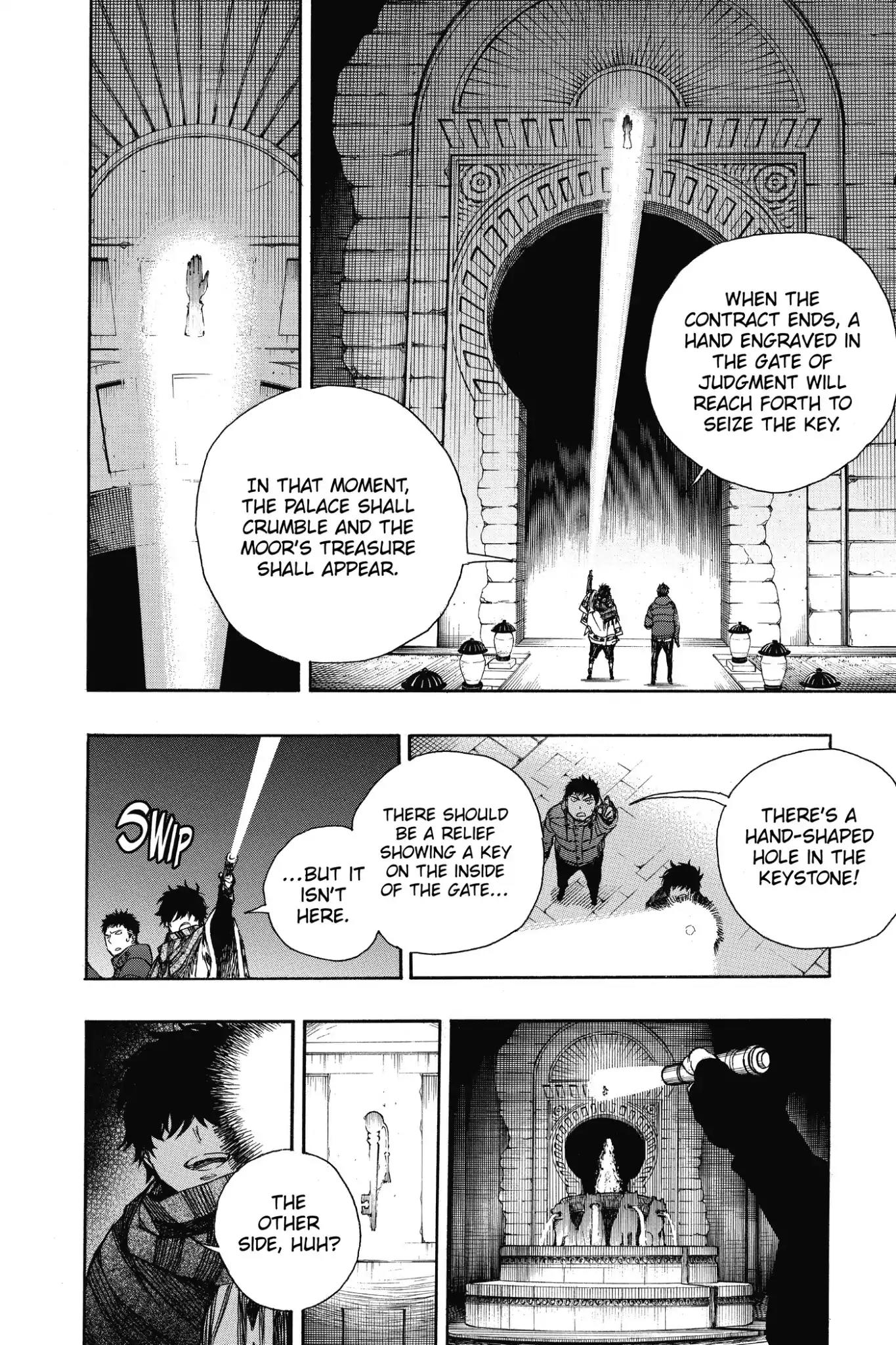 Ao no Exorcist Chapter 84 page 22 - Chapter 84: Foundation