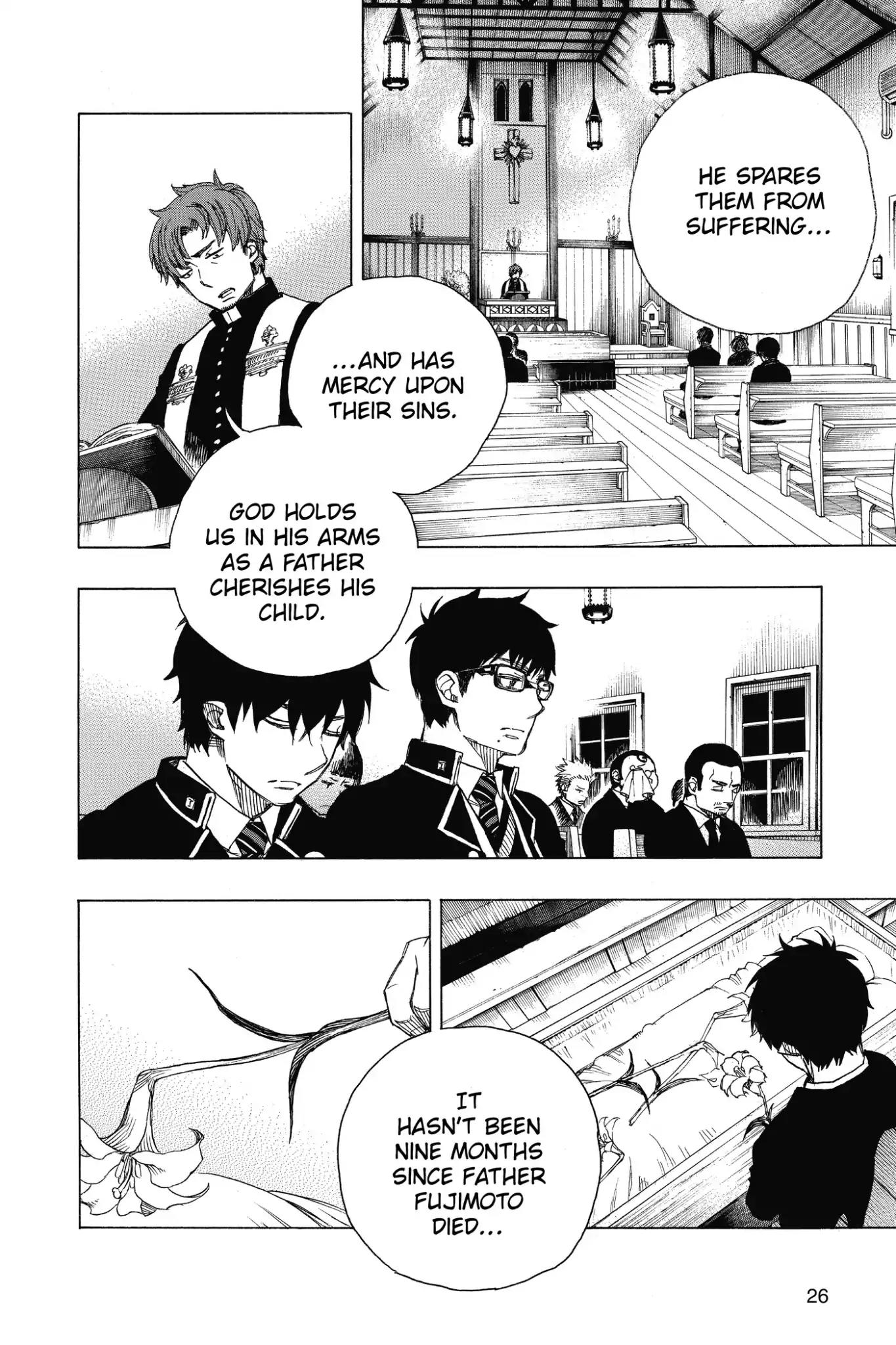 Ao no Exorcist Chapter 84 page 26 - Chapter 84: Foundation