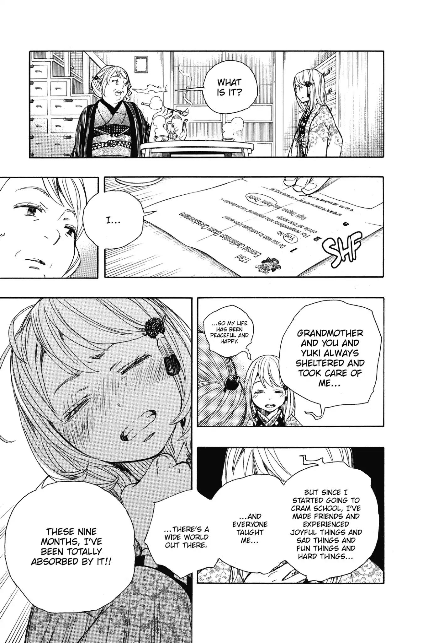 Ao no Exorcist Chapter 84 page 29 - Chapter 84: Foundation