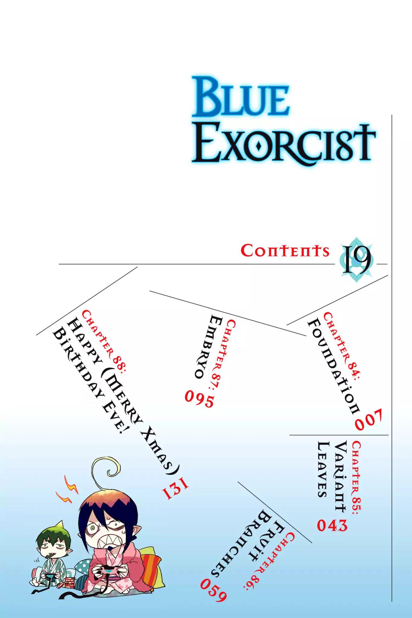 Ao no Exorcist Chapter 84 page 3 - Chapter 84: Foundation