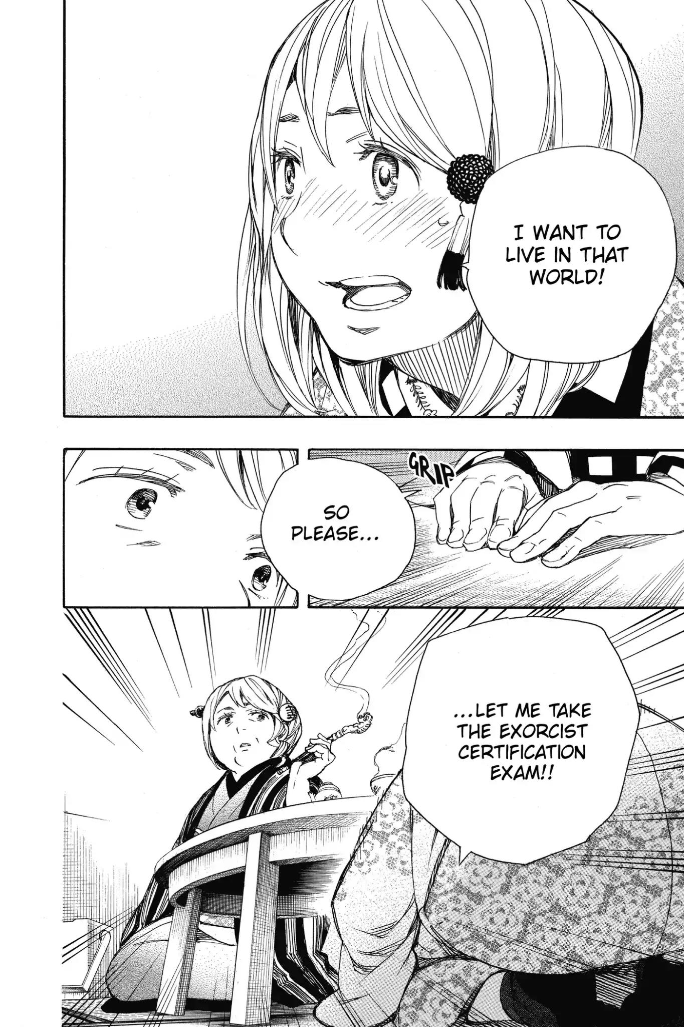 Ao no Exorcist Chapter 84 page 30 - Chapter 84: Foundation