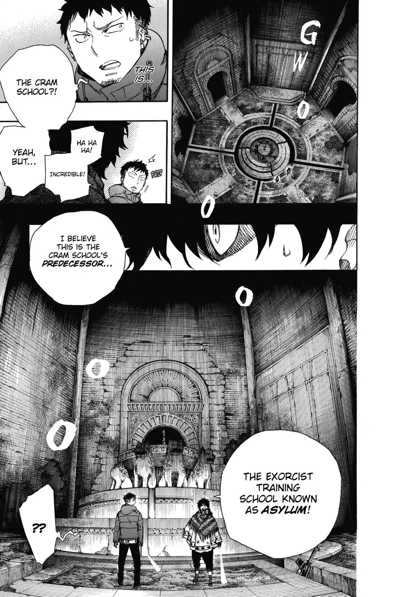 Ao no Exorcist Chapter 84 page 33 - Chapter 84: Foundation