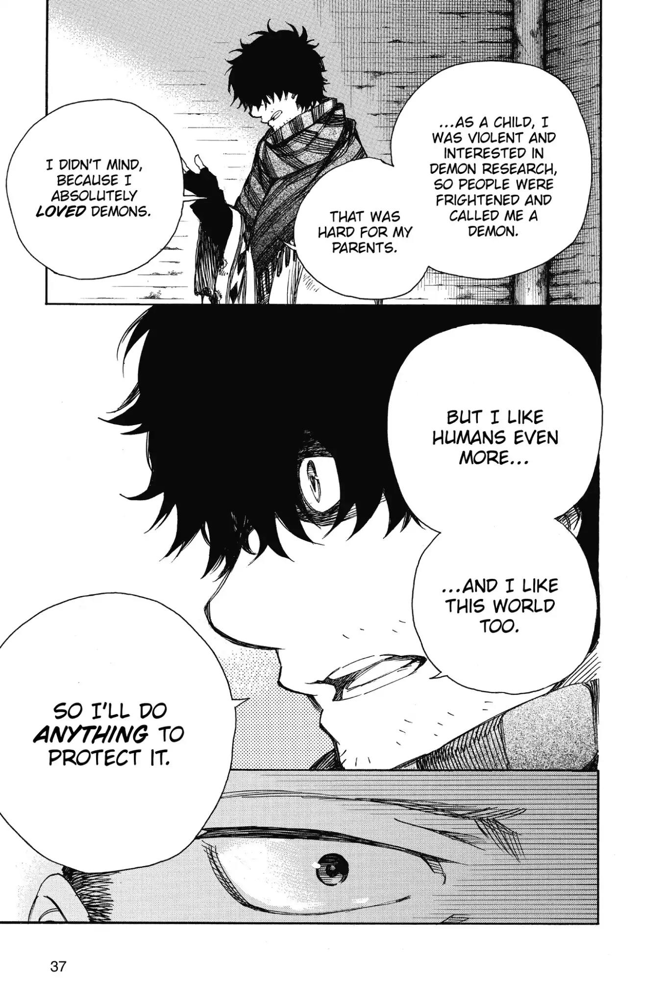 Ao no Exorcist Chapter 84 page 37 - Chapter 84: Foundation