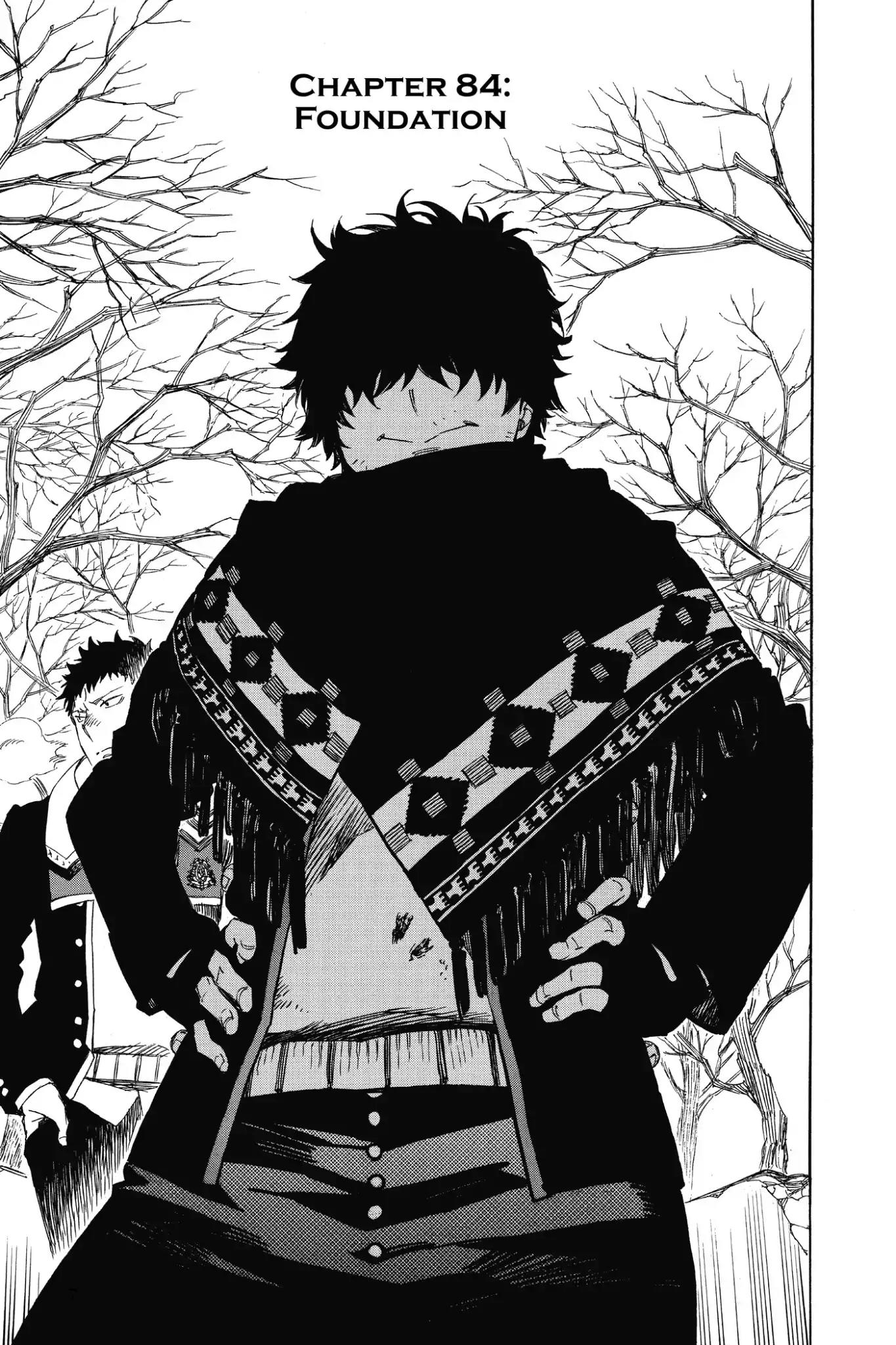 Ao no Exorcist Chapter 84 page 7 - Chapter 84: Foundation