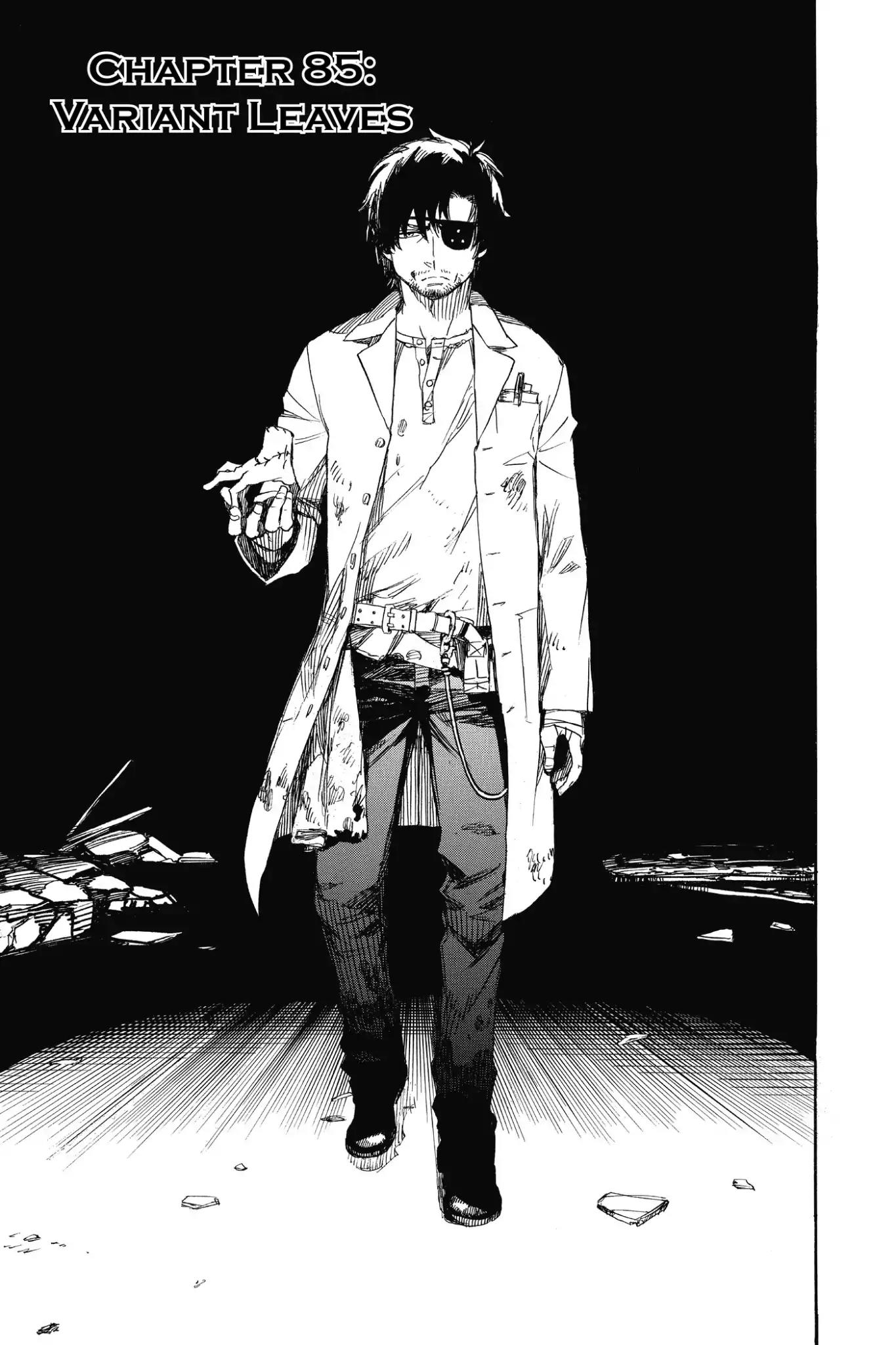 Ao no Exorcist Chapter 85 page 1 - Chapter 85: Variant Leaves