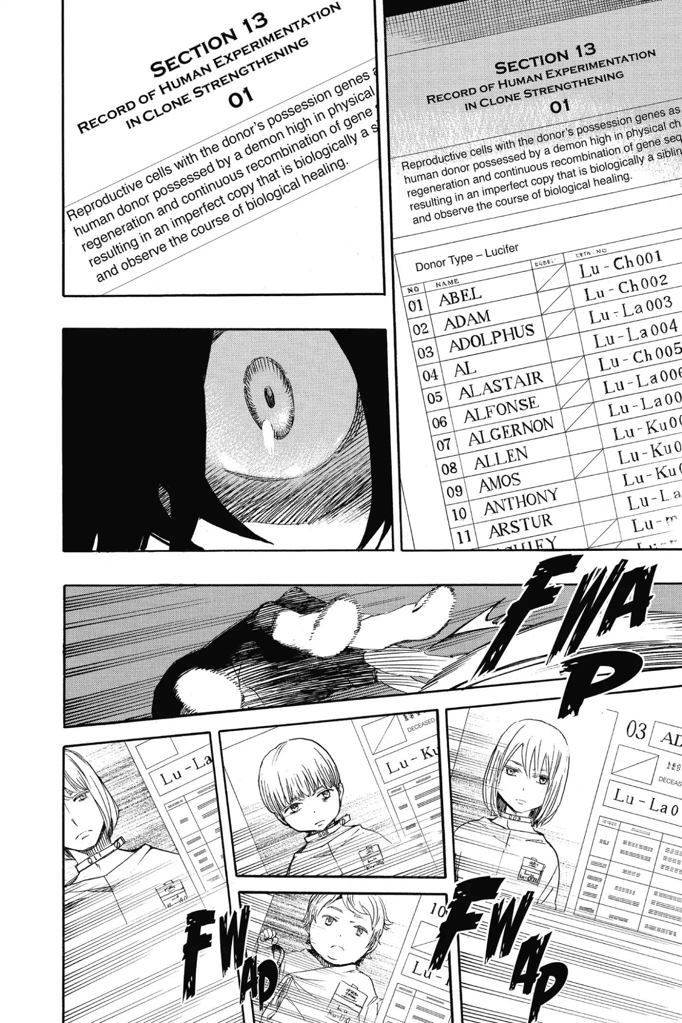 Ao no Exorcist Chapter 85 page 12 - Chapter 85: Variant Leaves