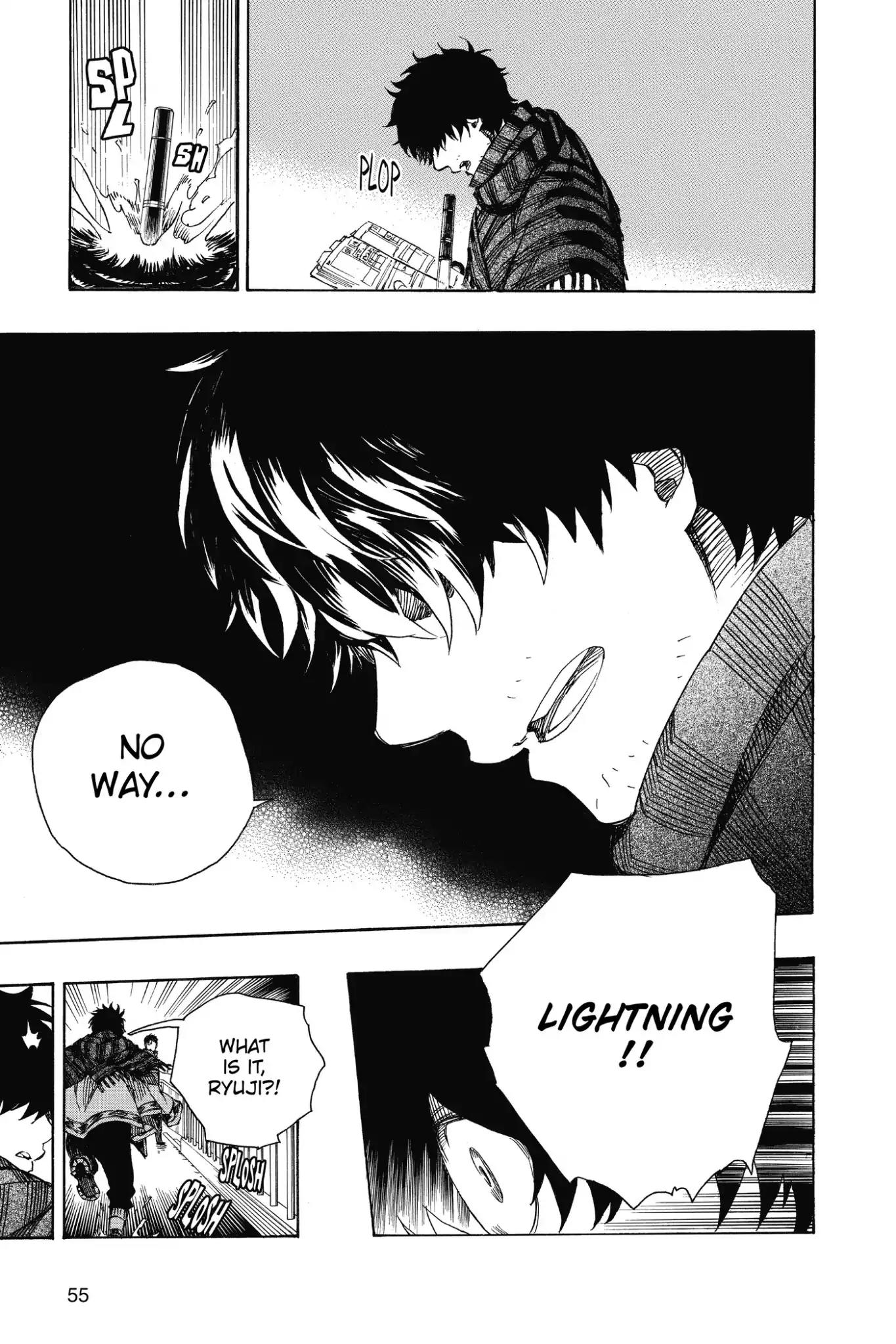 Ao no Exorcist Chapter 85 page 13 - Chapter 85: Variant Leaves