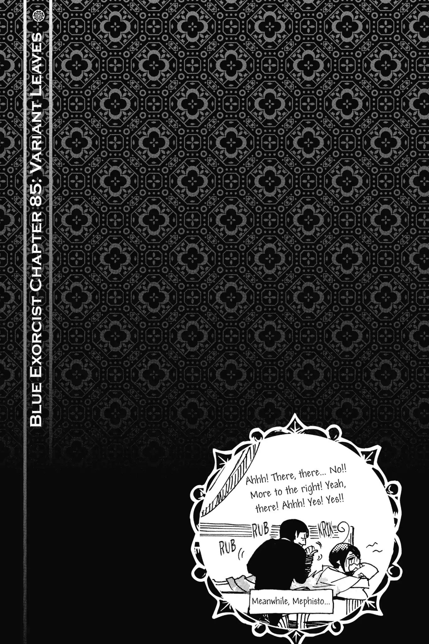 Ao no Exorcist Chapter 85 page 16 - Chapter 85: Variant Leaves