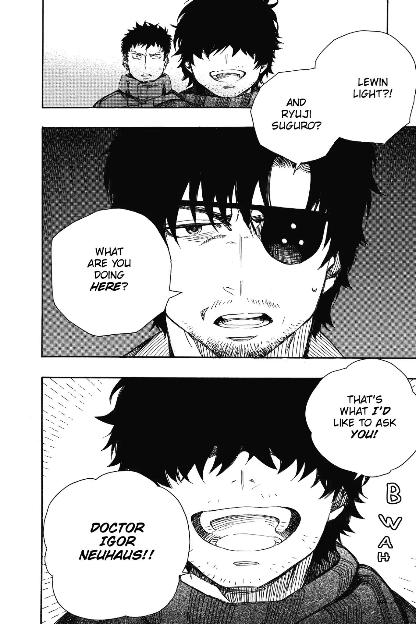 Ao no Exorcist Chapter 85 page 2 - Chapter 85: Variant Leaves