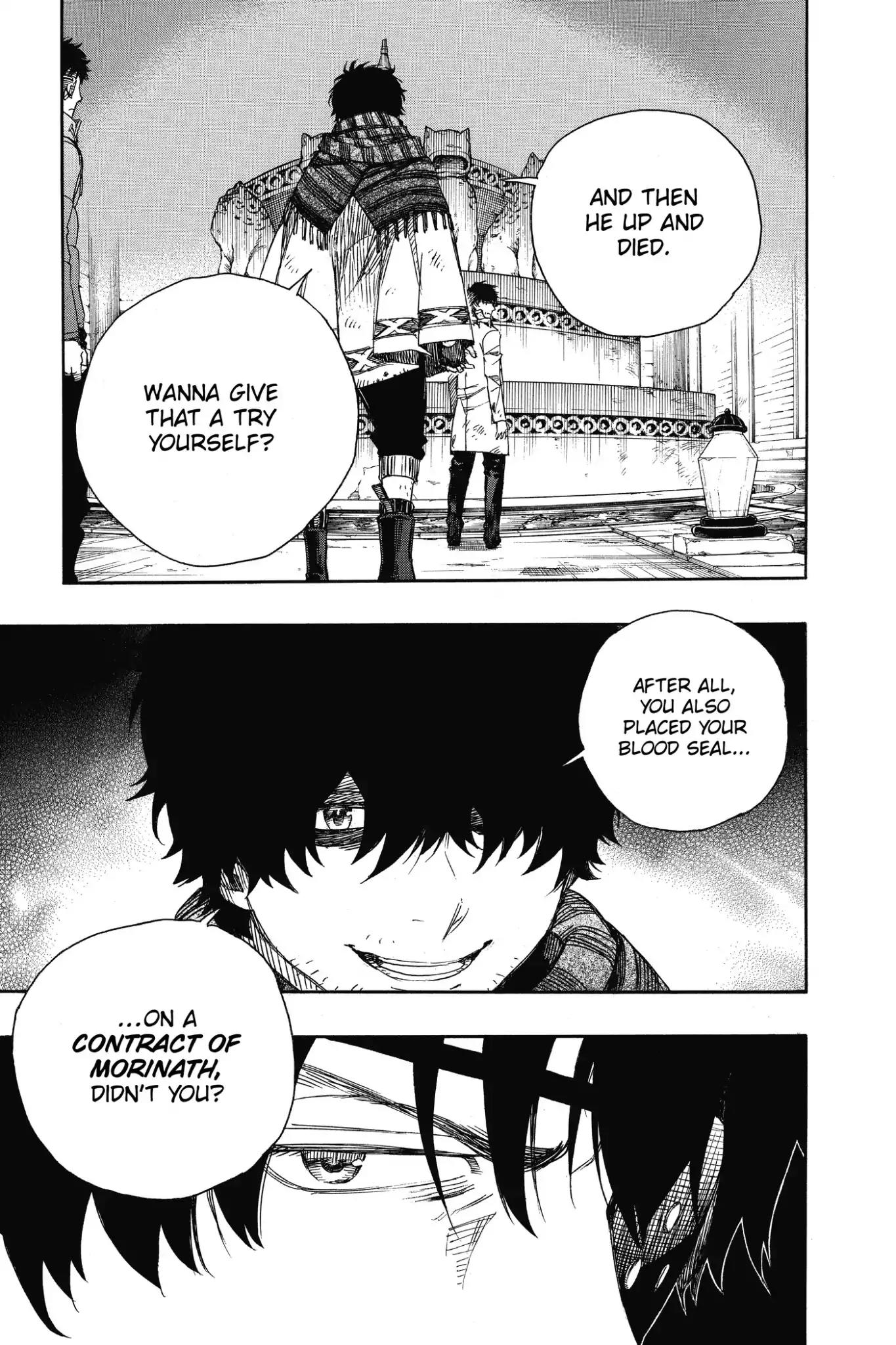 Ao no Exorcist Chapter 85 page 5 - Chapter 85: Variant Leaves