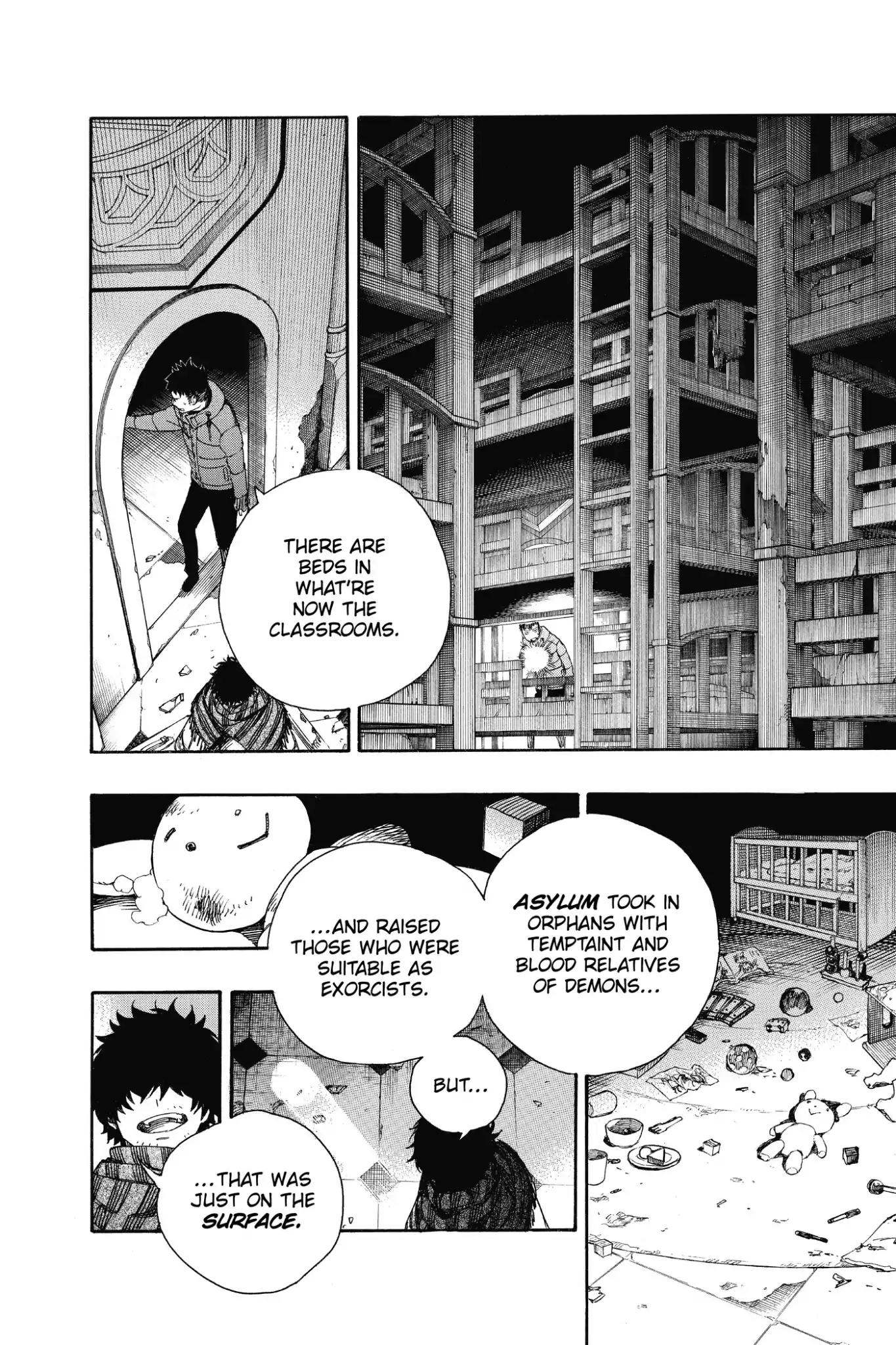 Ao no Exorcist Chapter 85 page 8 - Chapter 85: Variant Leaves