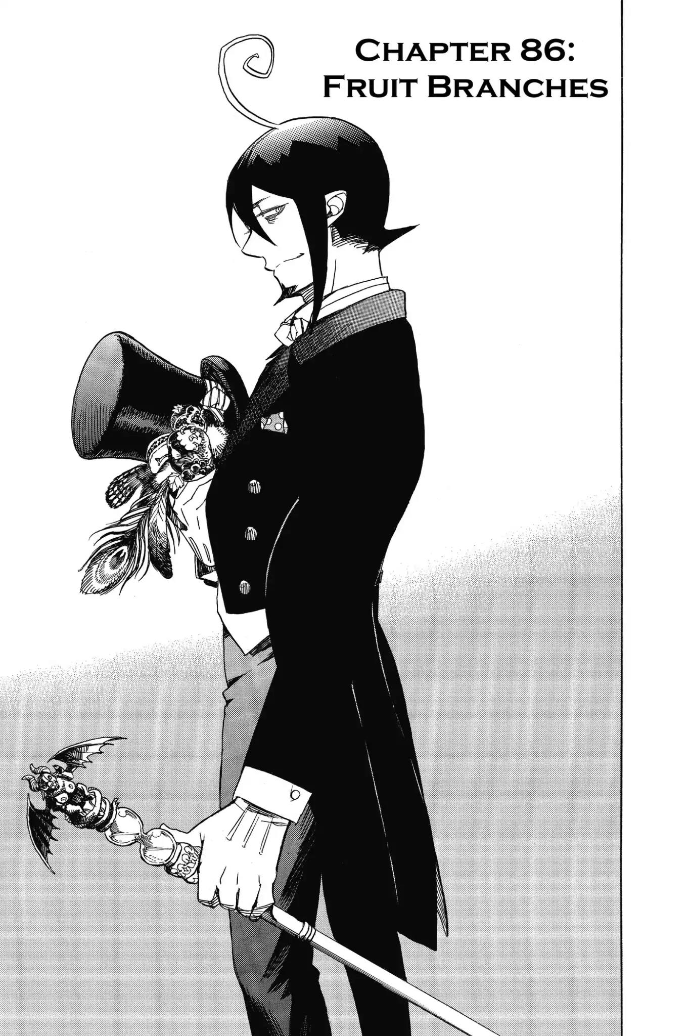 Ao no Exorcist Chapter 86 page 1 - Chapter 86: Fruit Branches